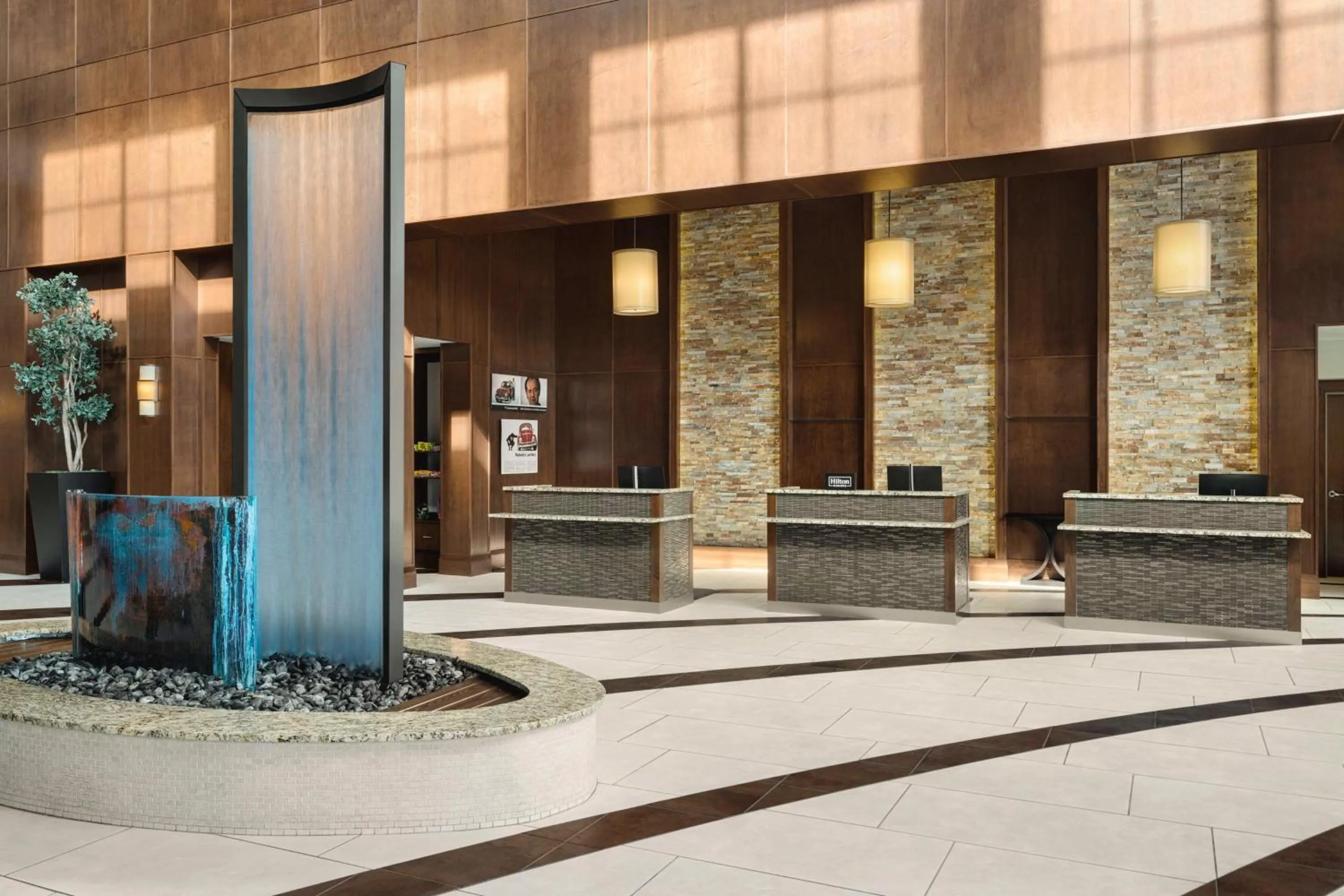 Lobby or reception in Embassy Suites Chattanooga Hamilton Place