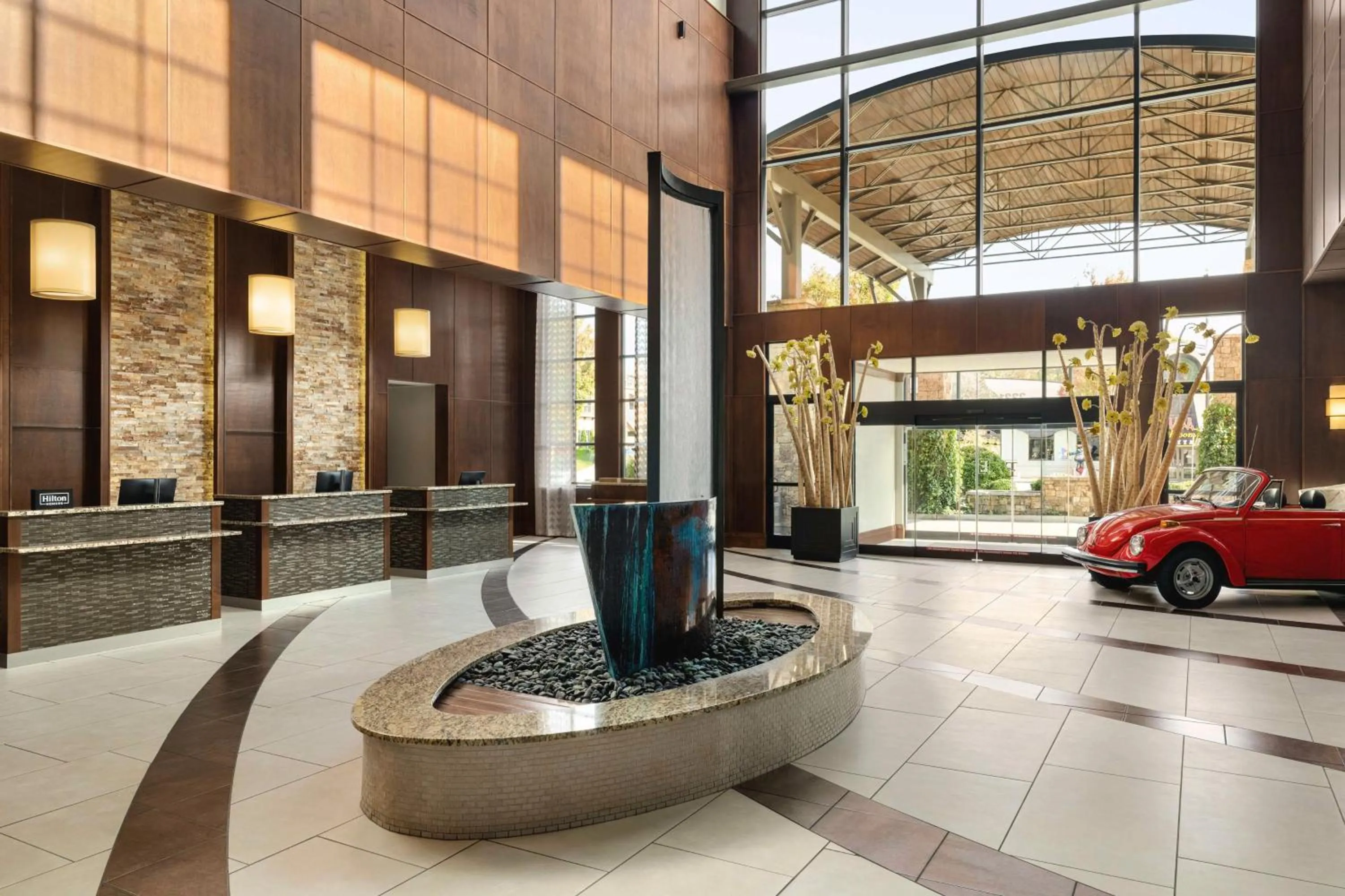 Lobby or reception in Embassy Suites Chattanooga Hamilton Place