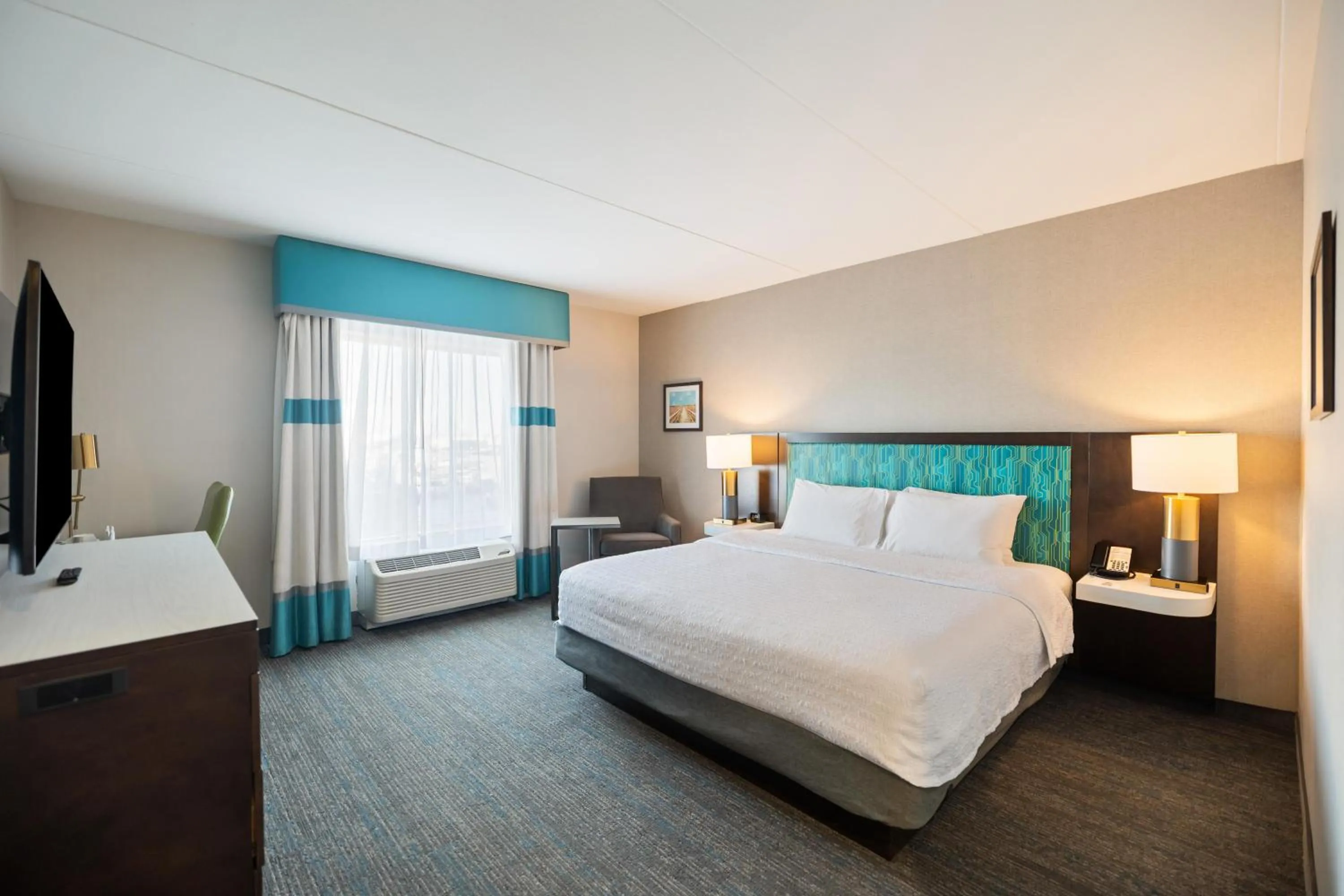 Bed in Hampton Inn by Hilton Winnipeg