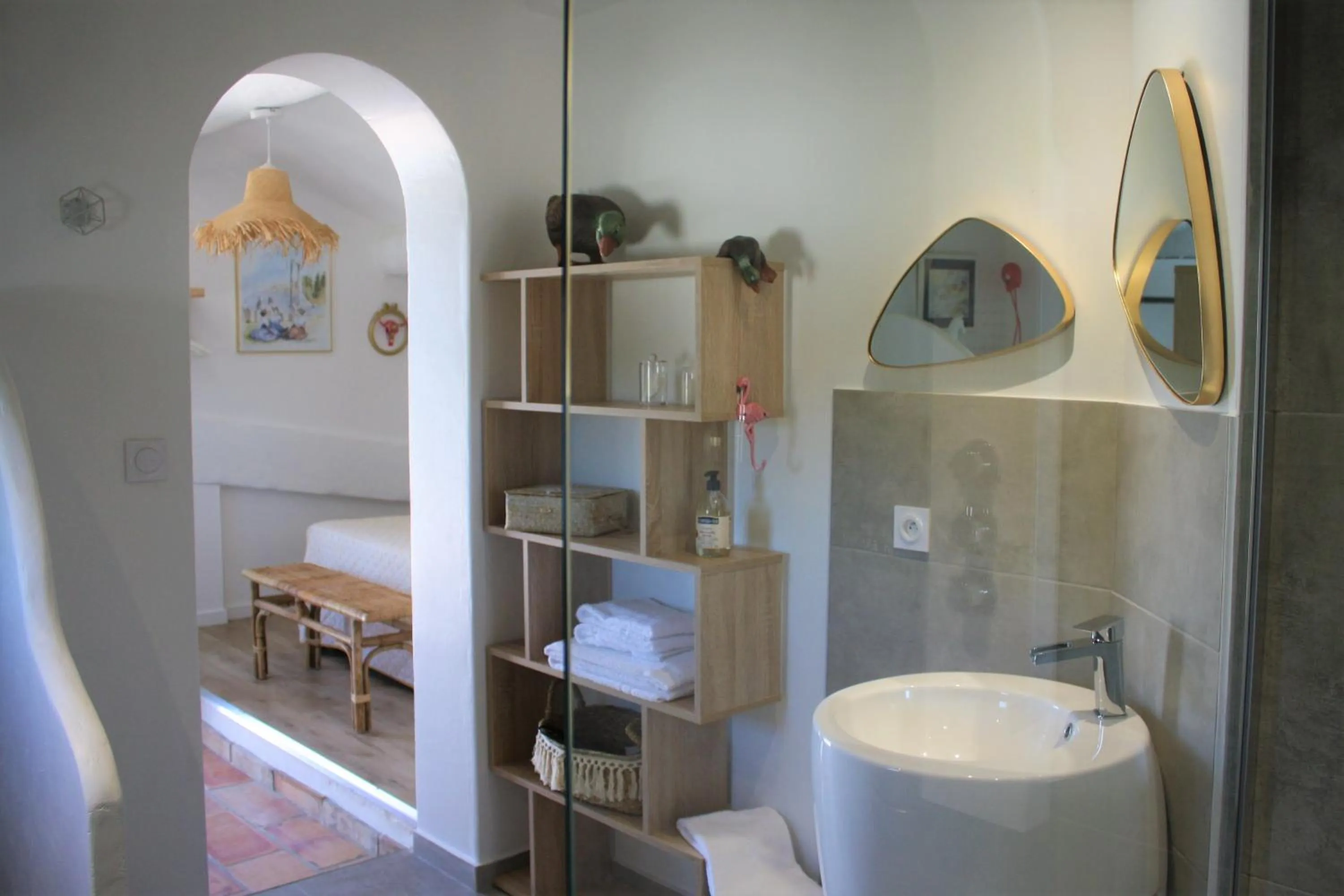 Bathroom in Mas Fandelou