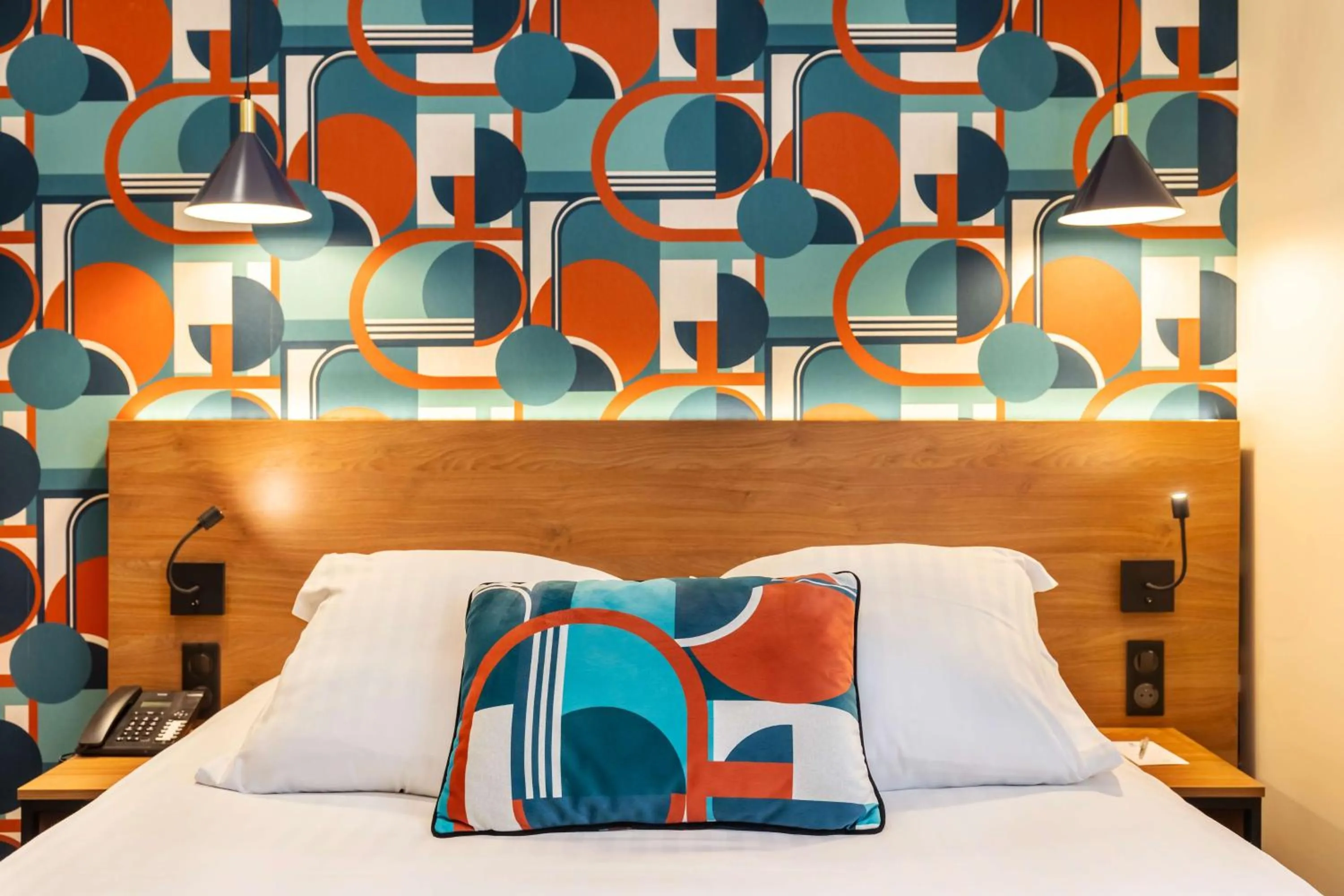 Bedroom, Bed in Best Western Metz Centre Gare