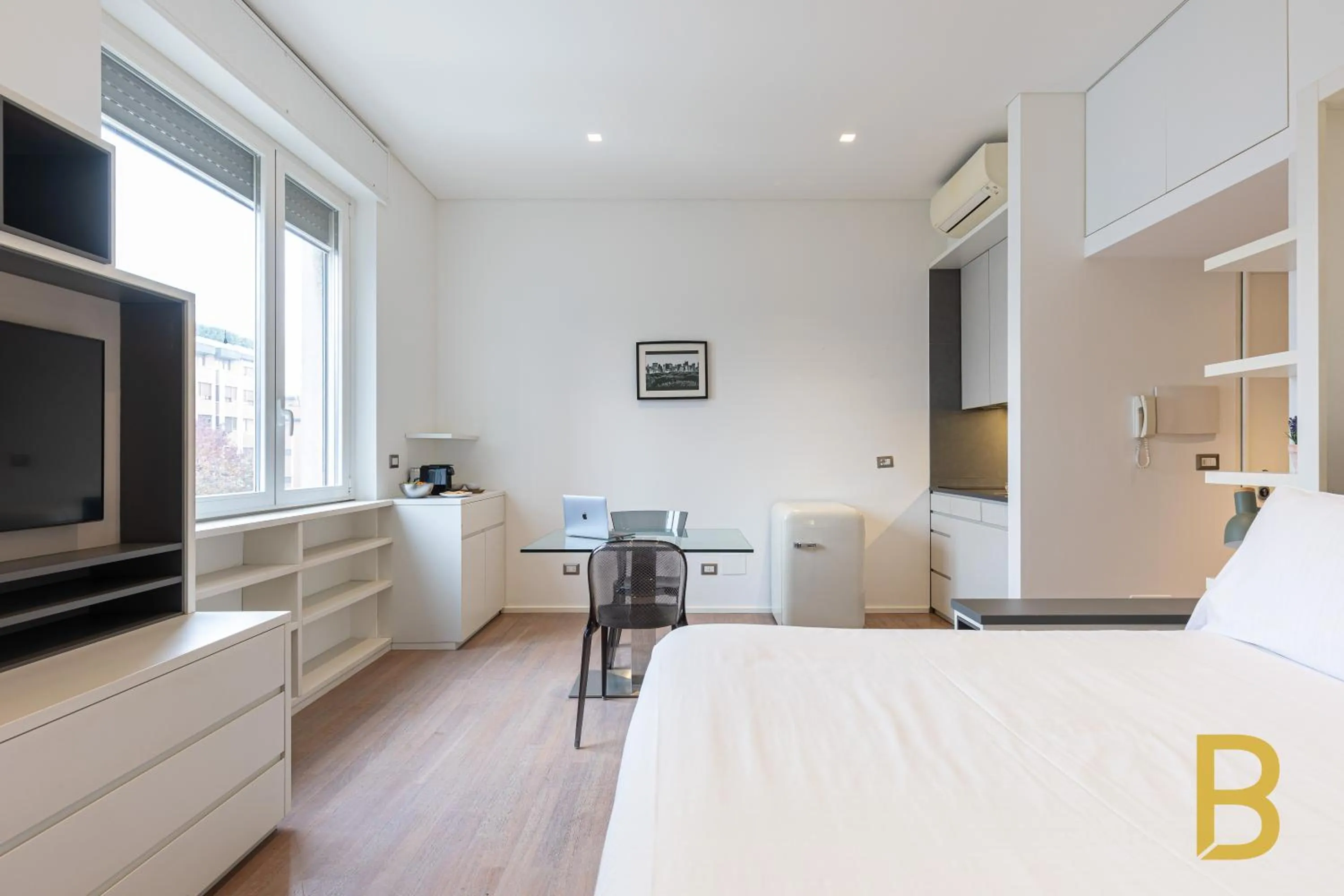 Bed in BePlace Garibaldi Suites