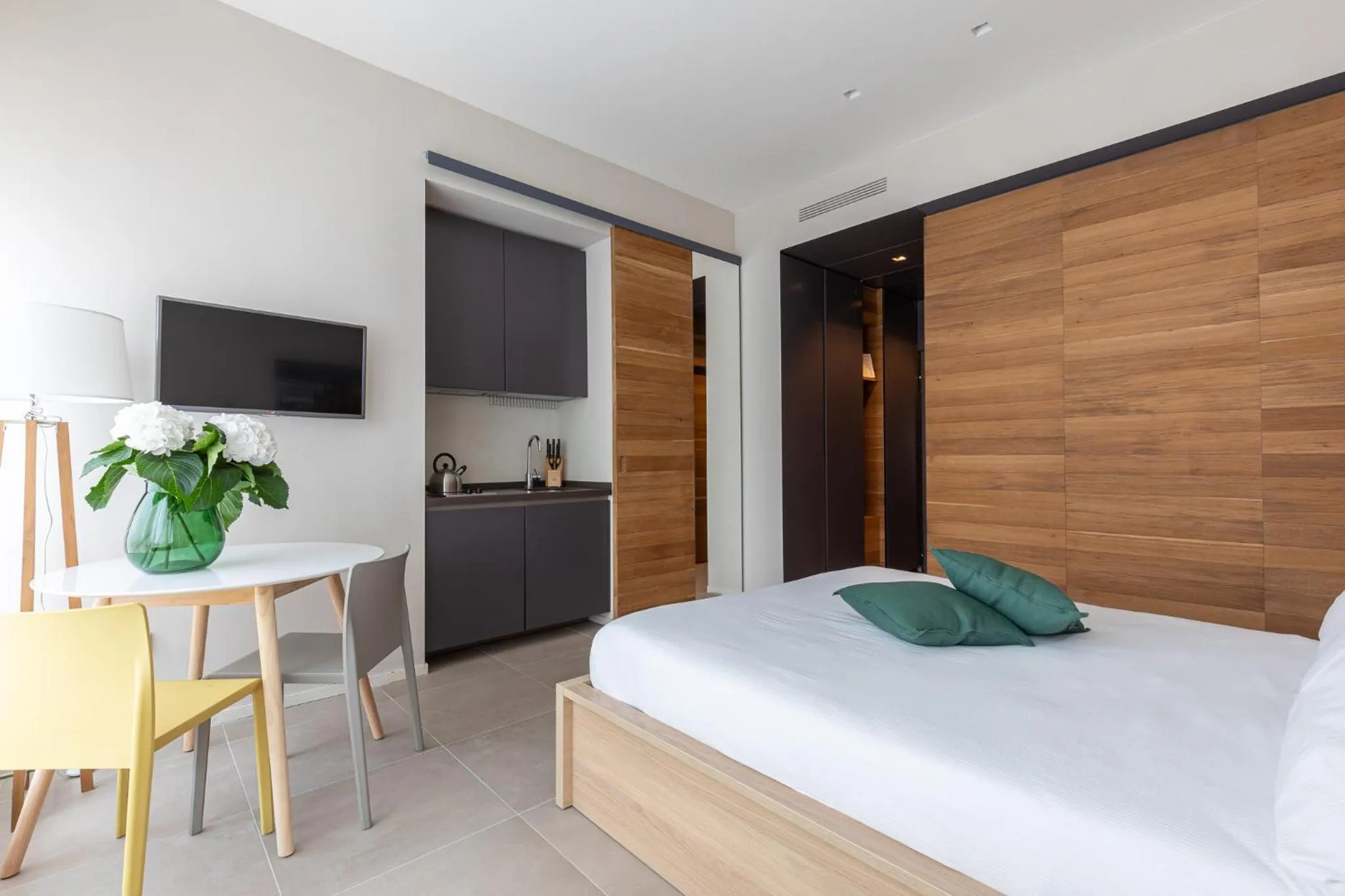 Bed in BePlace Garibaldi Suites