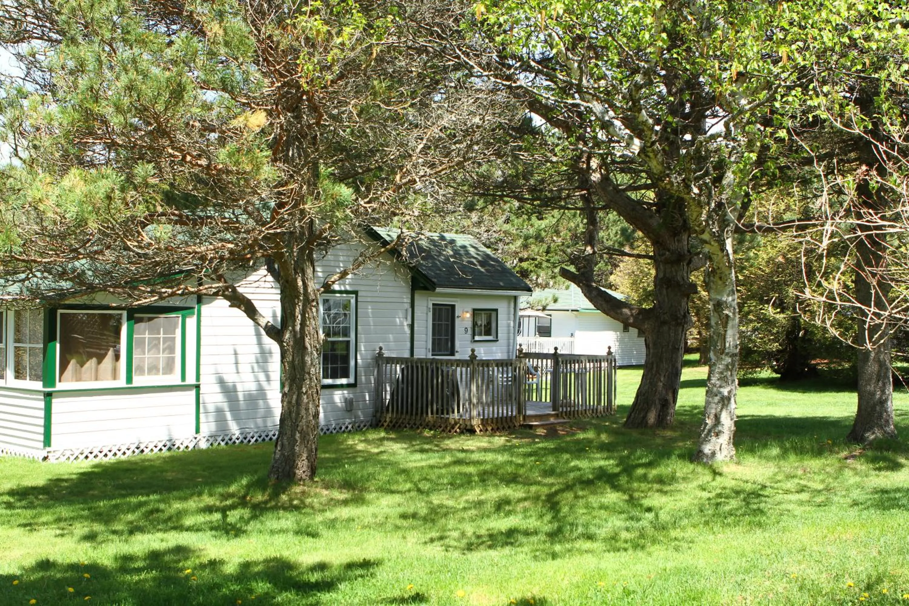 Patio in By the Bay Cottages