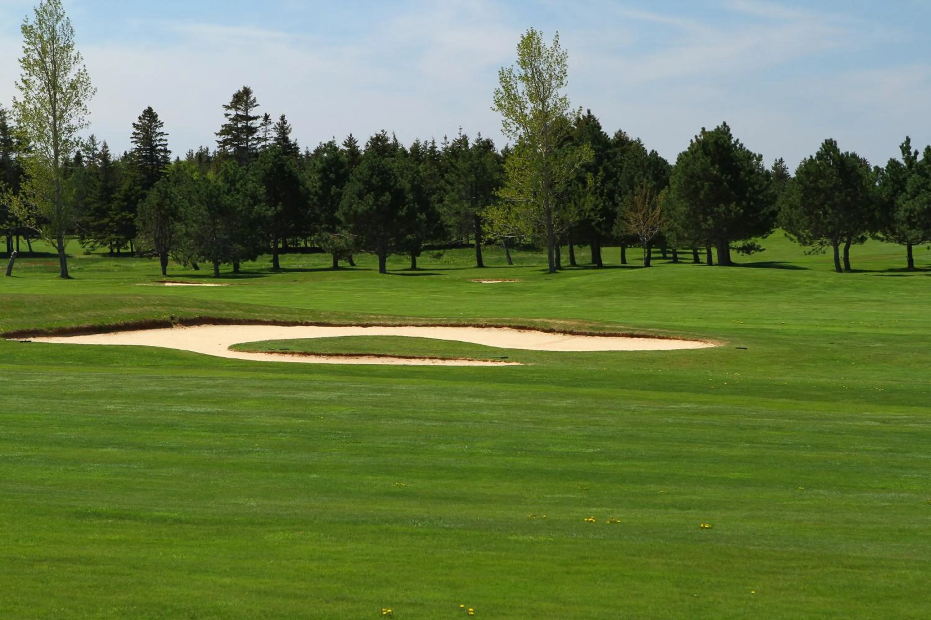 Golfcourse in By the Bay Cottages