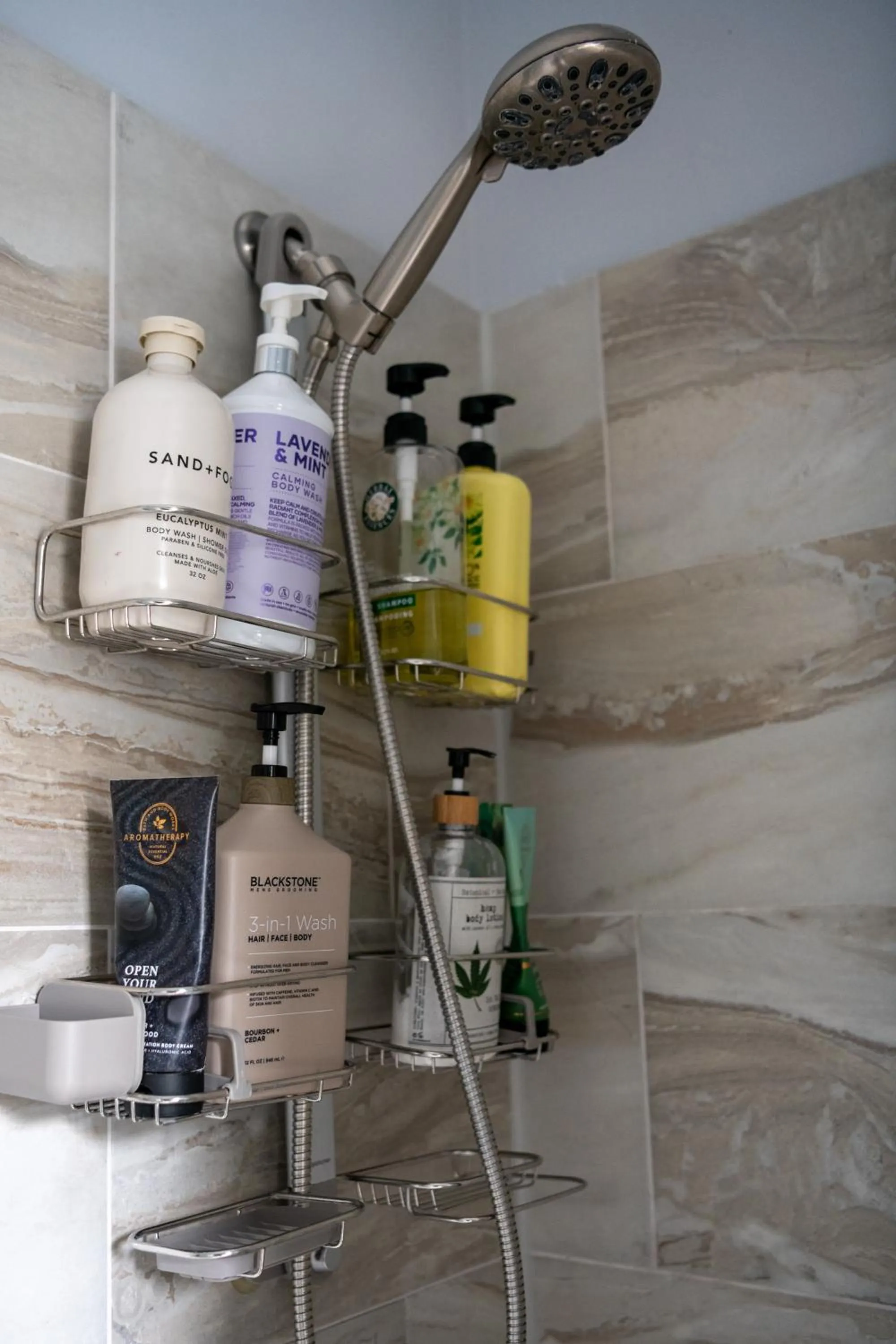 Shower in Luxury Historic Shotgun Home in Lower Garden District