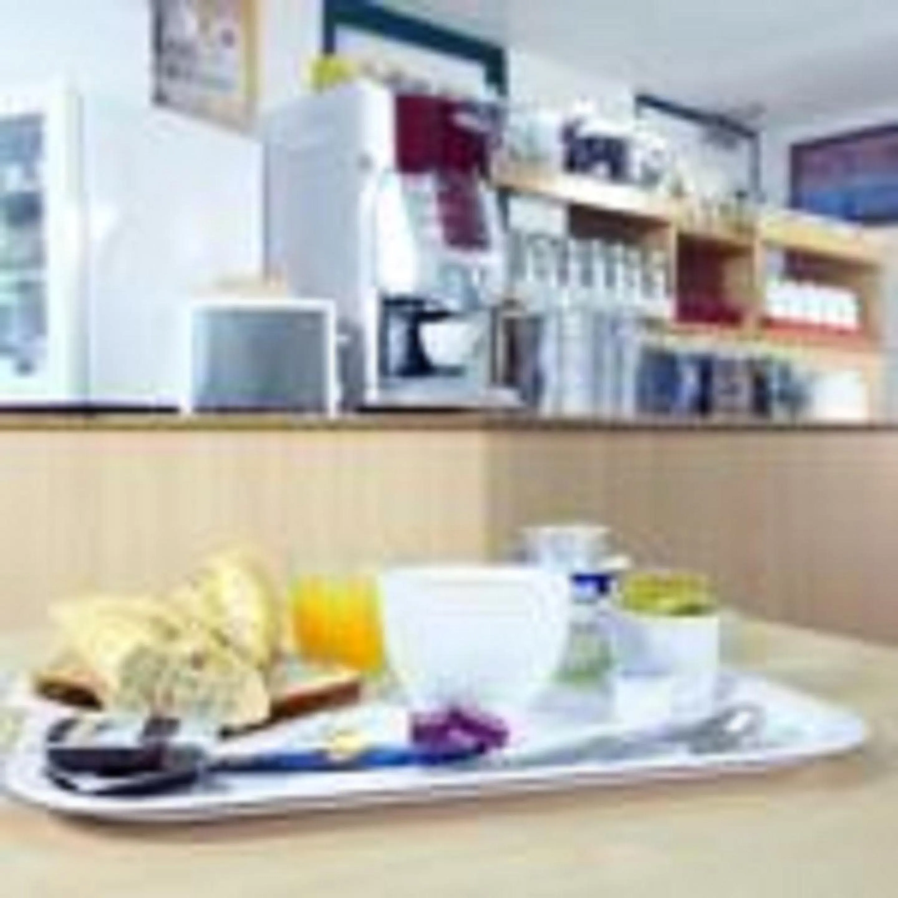 Buffet breakfast in Premiere Classe Evreux