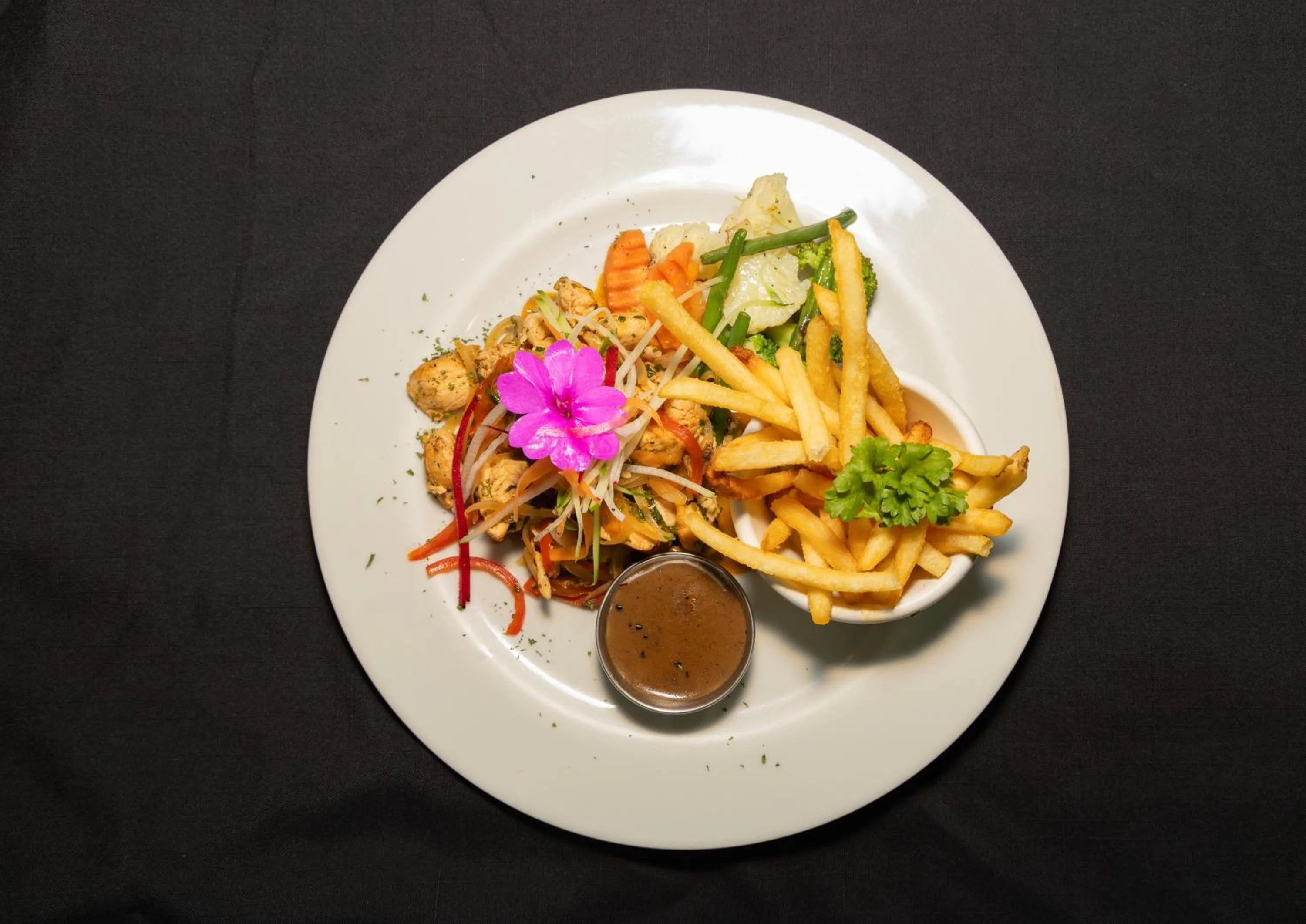 Lunch in Trapp Family Lodge Monteverde