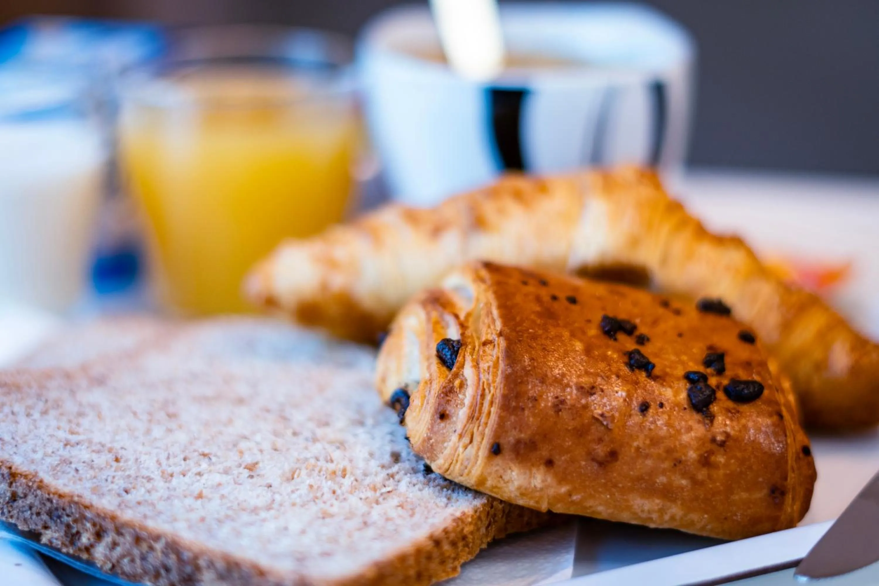 Breakfast in Première Classe Paris-Ouest Gennevilliers