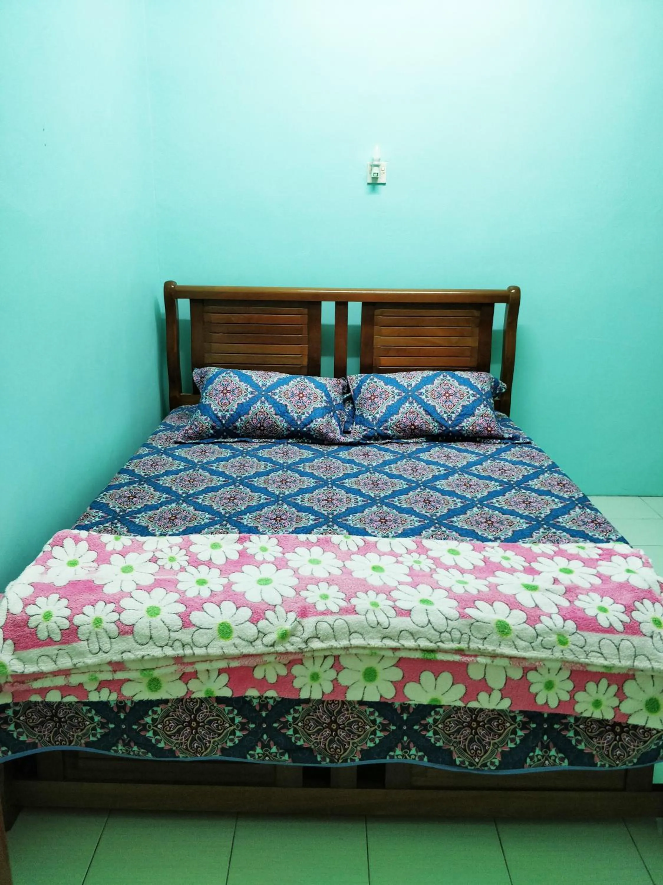 Bed in Homestay Kuala Terengganu (Barokah Homestay)
