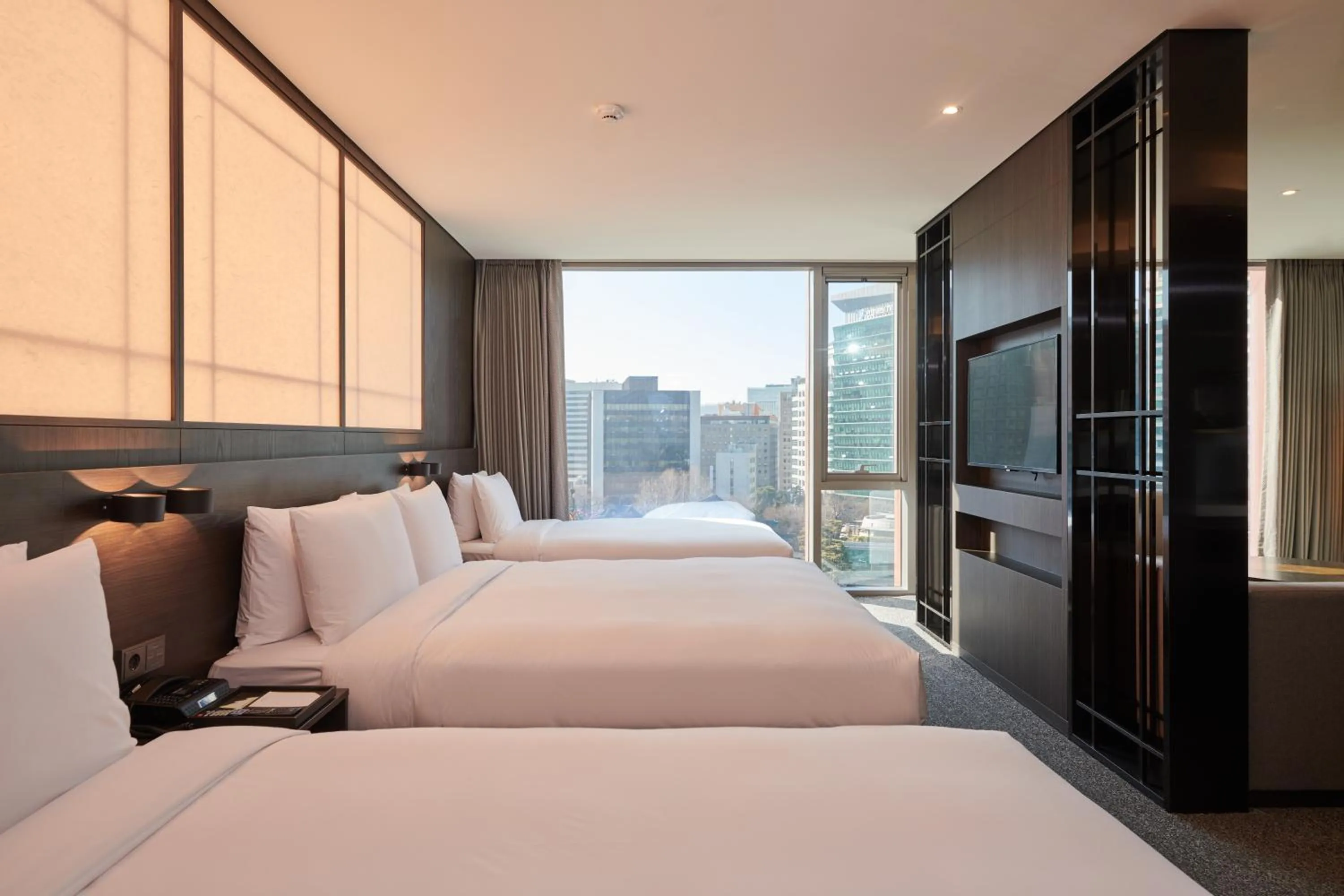 Bed in Nine Tree by Parnas Seoul Insadong