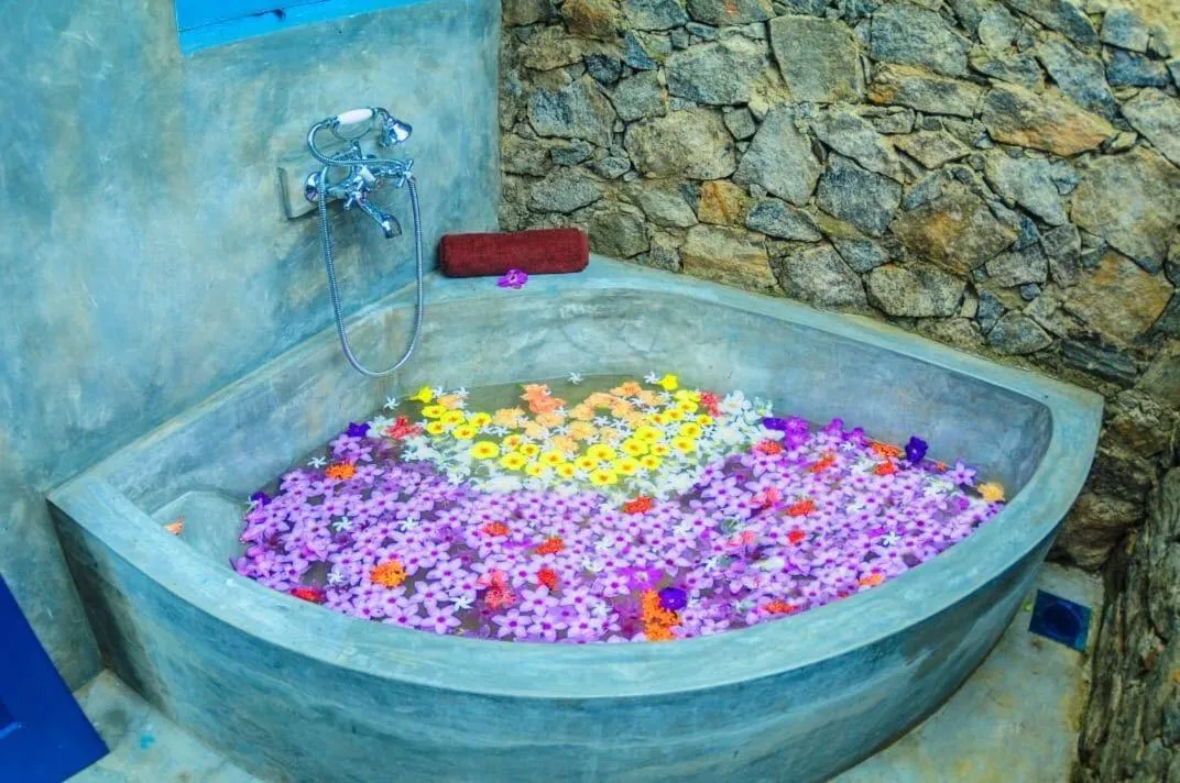 Hot Tub in Seth Villa by Magampura Resorts