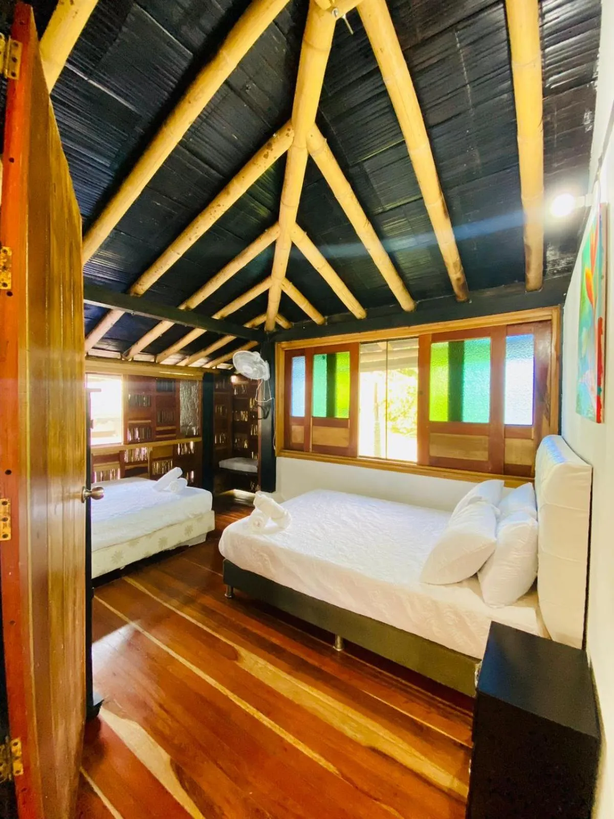 Bed in Hotel West California