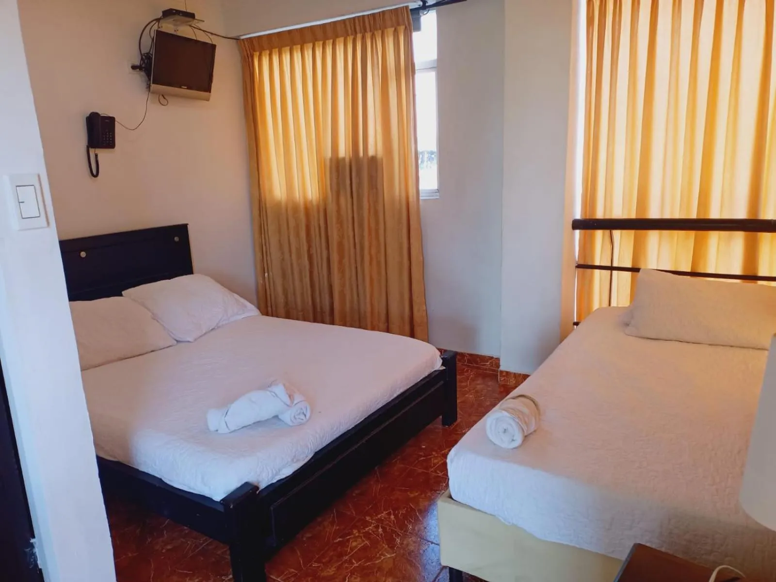 Bed in Hotel West California