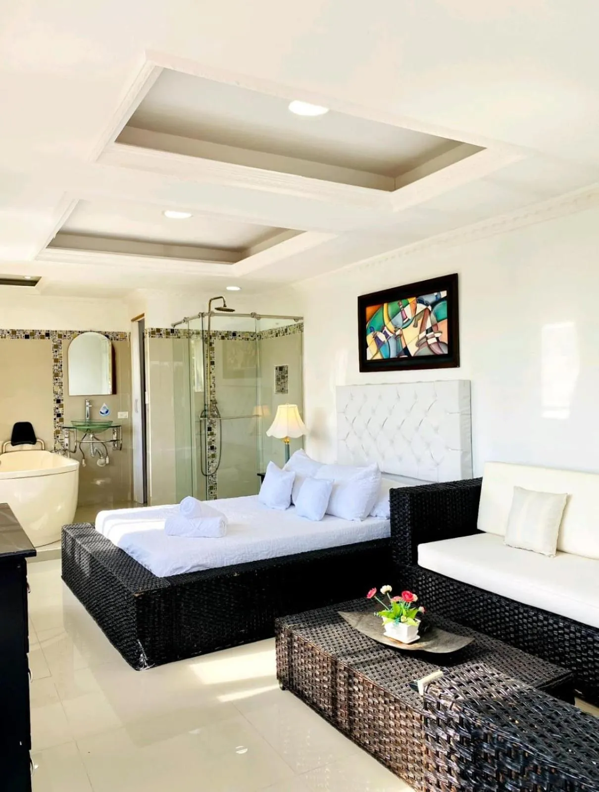 Bed in Hotel West California