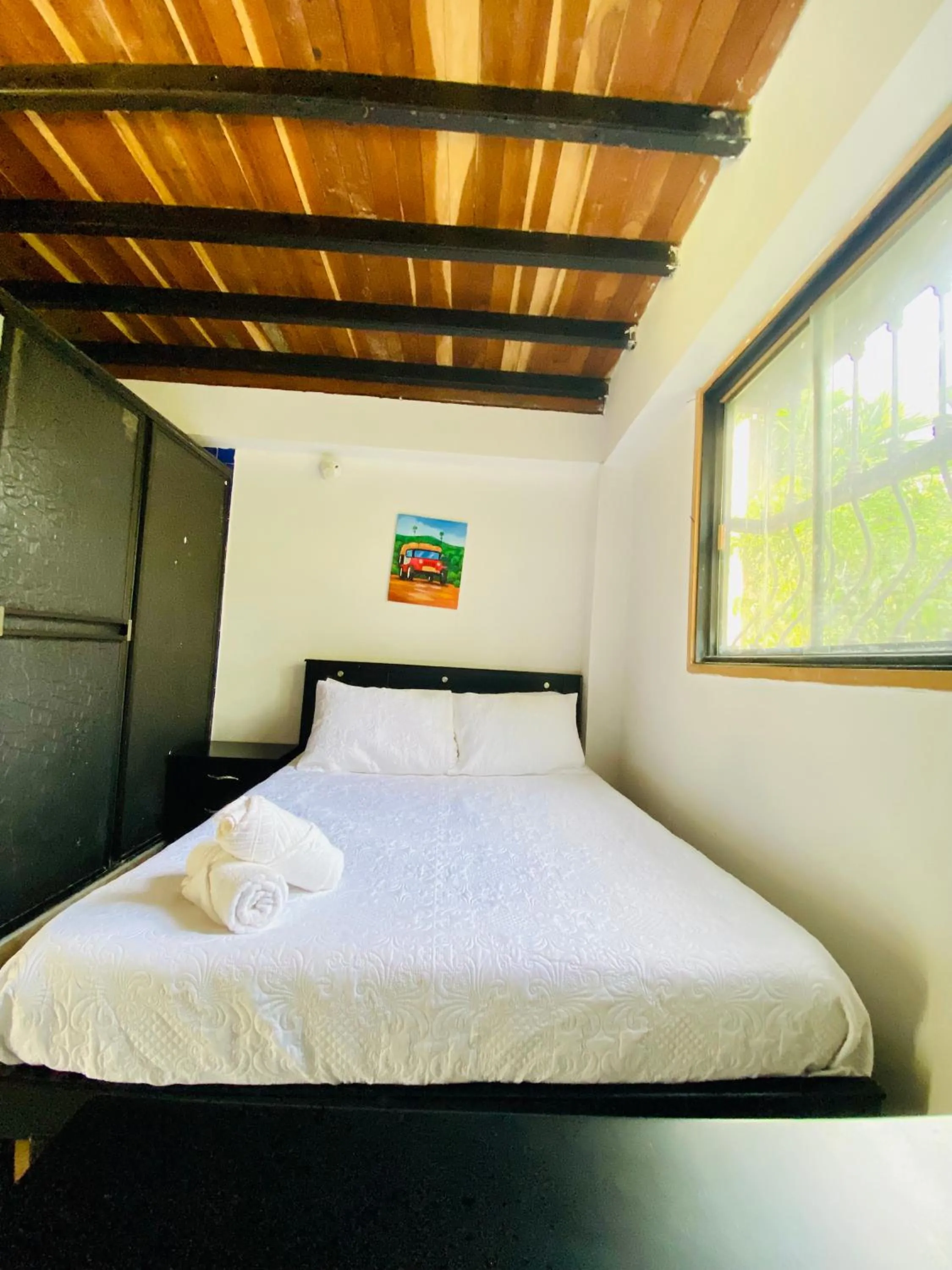 Bed in Hotel West California