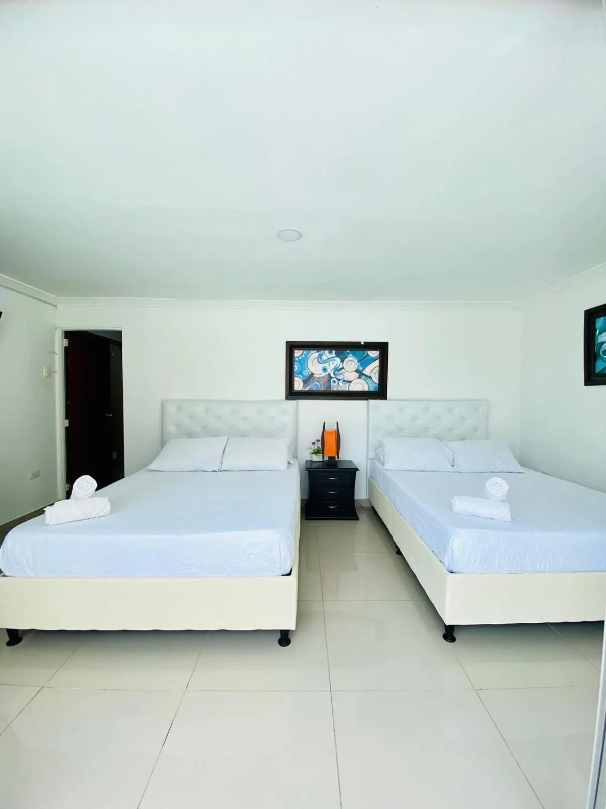 Bed in Hotel West California