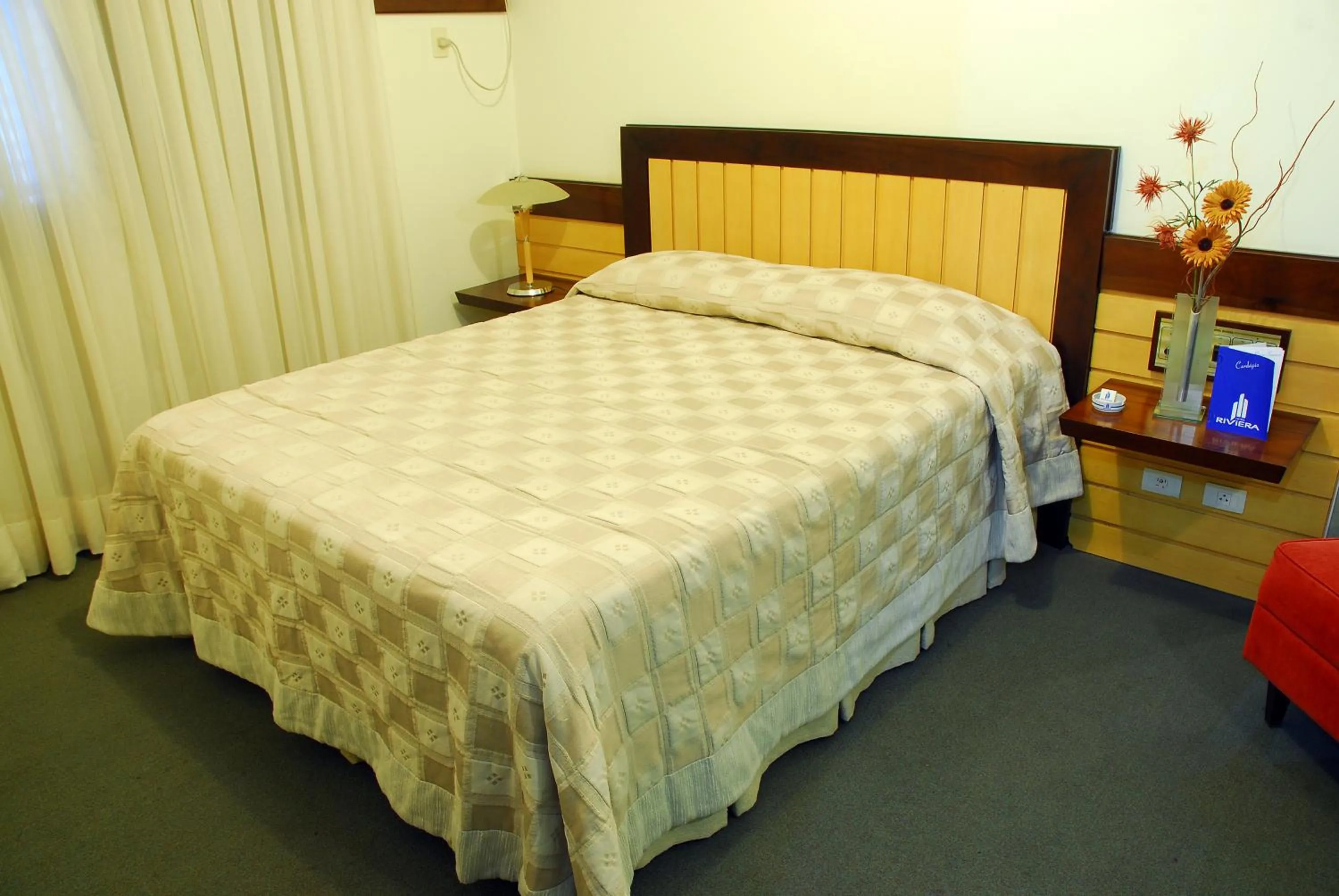 Bed in Hotel Riviera