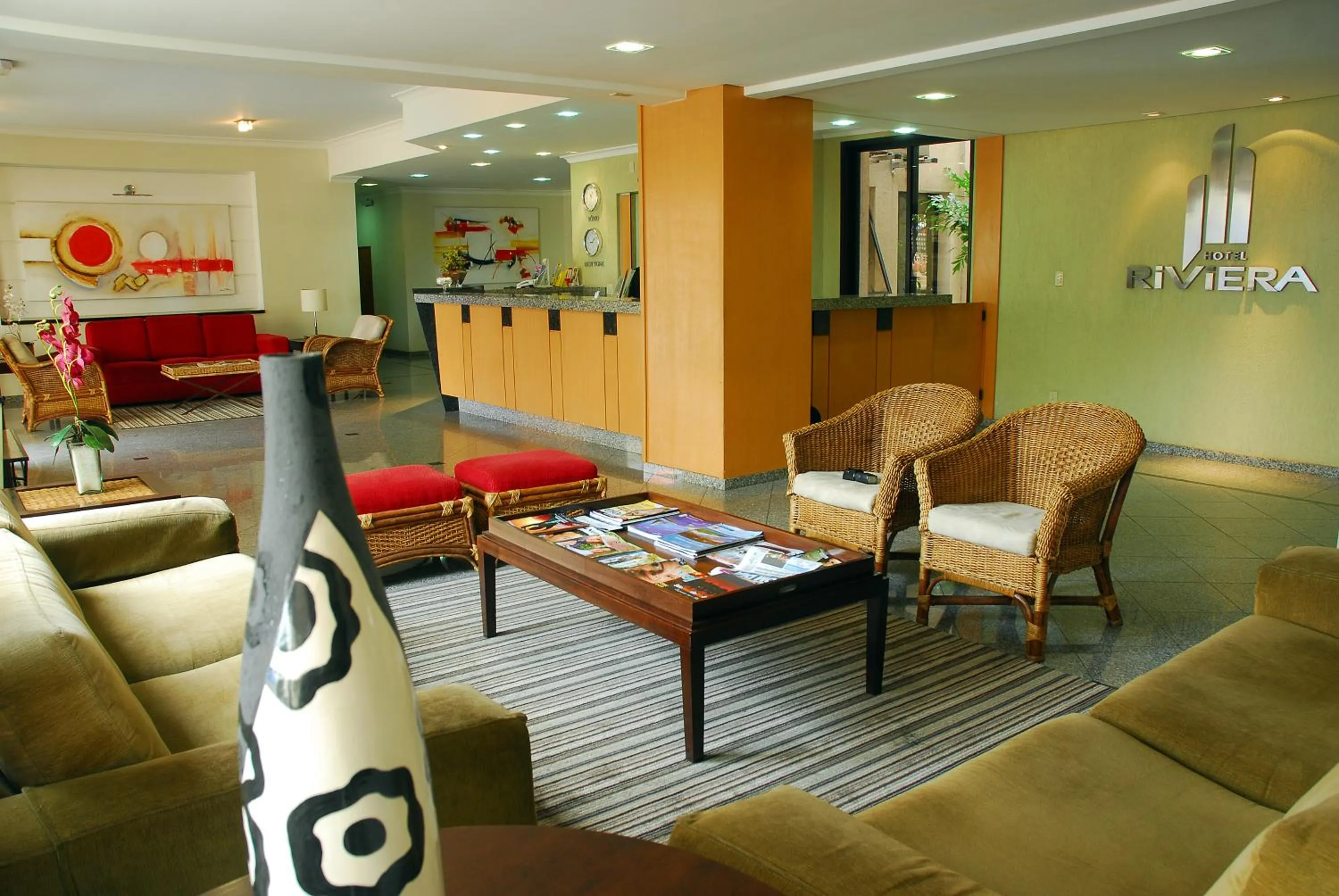 Living room in Hotel Riviera