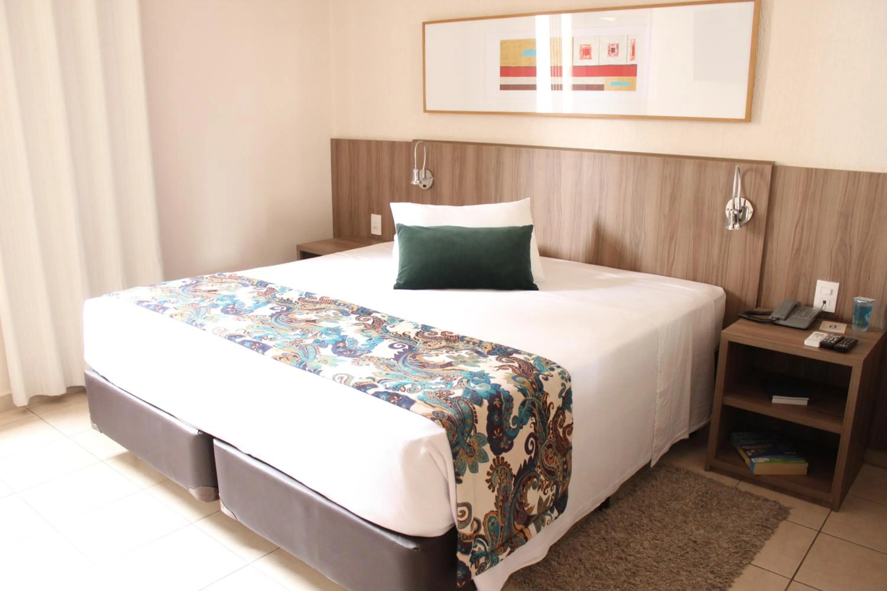 Bed in Hotel Riviera