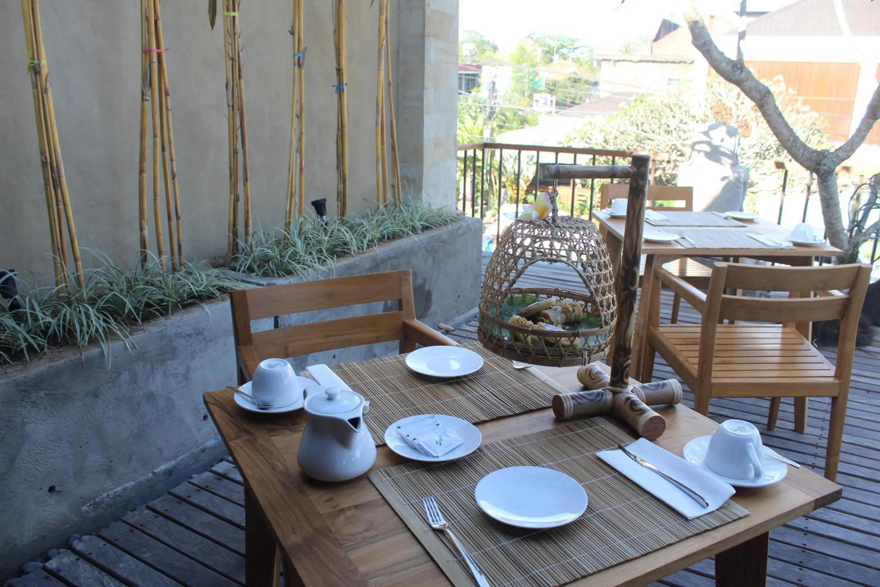 Patio in Purana Suite Ubud