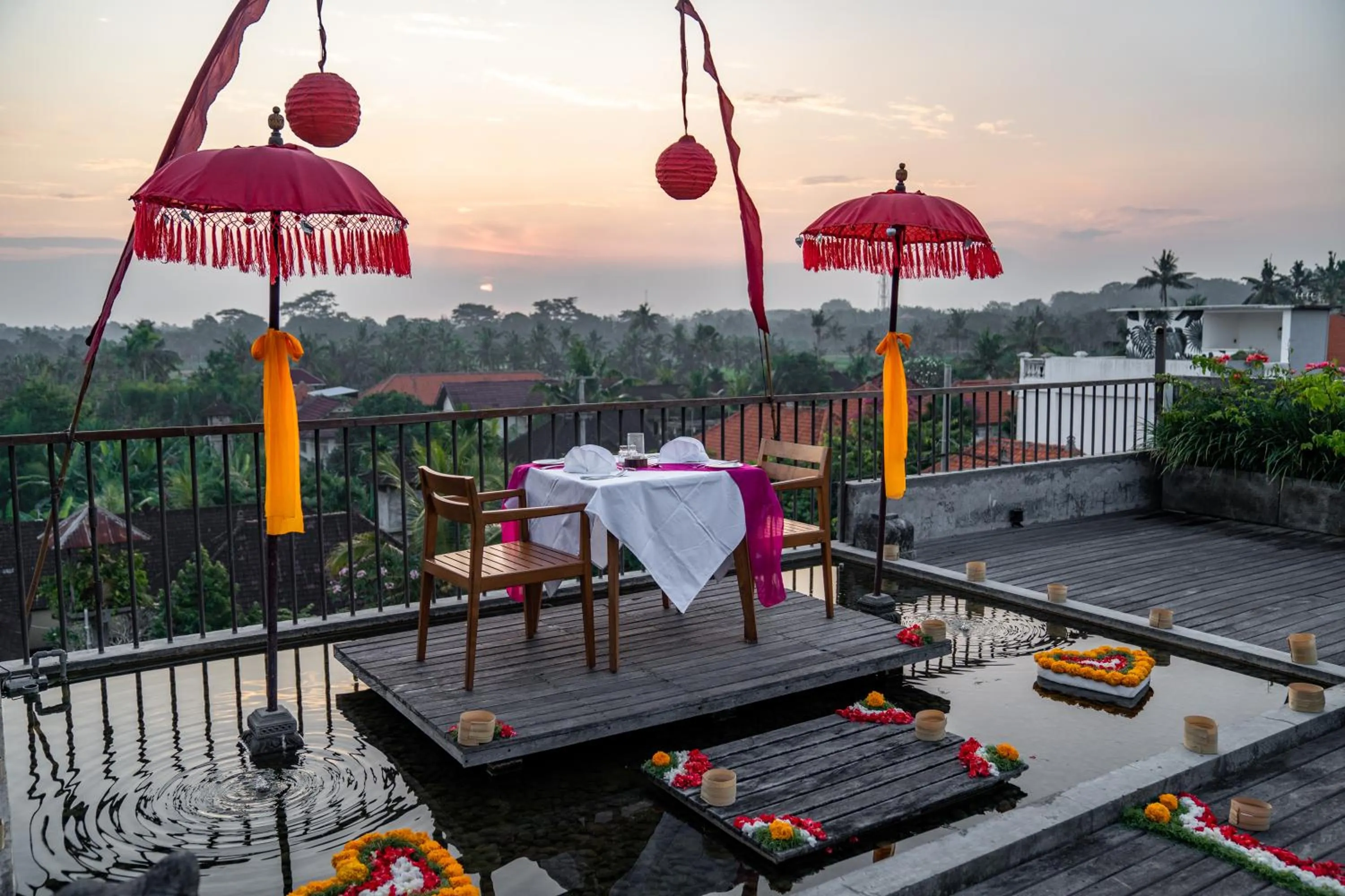 Dinner in Purana Suite Ubud