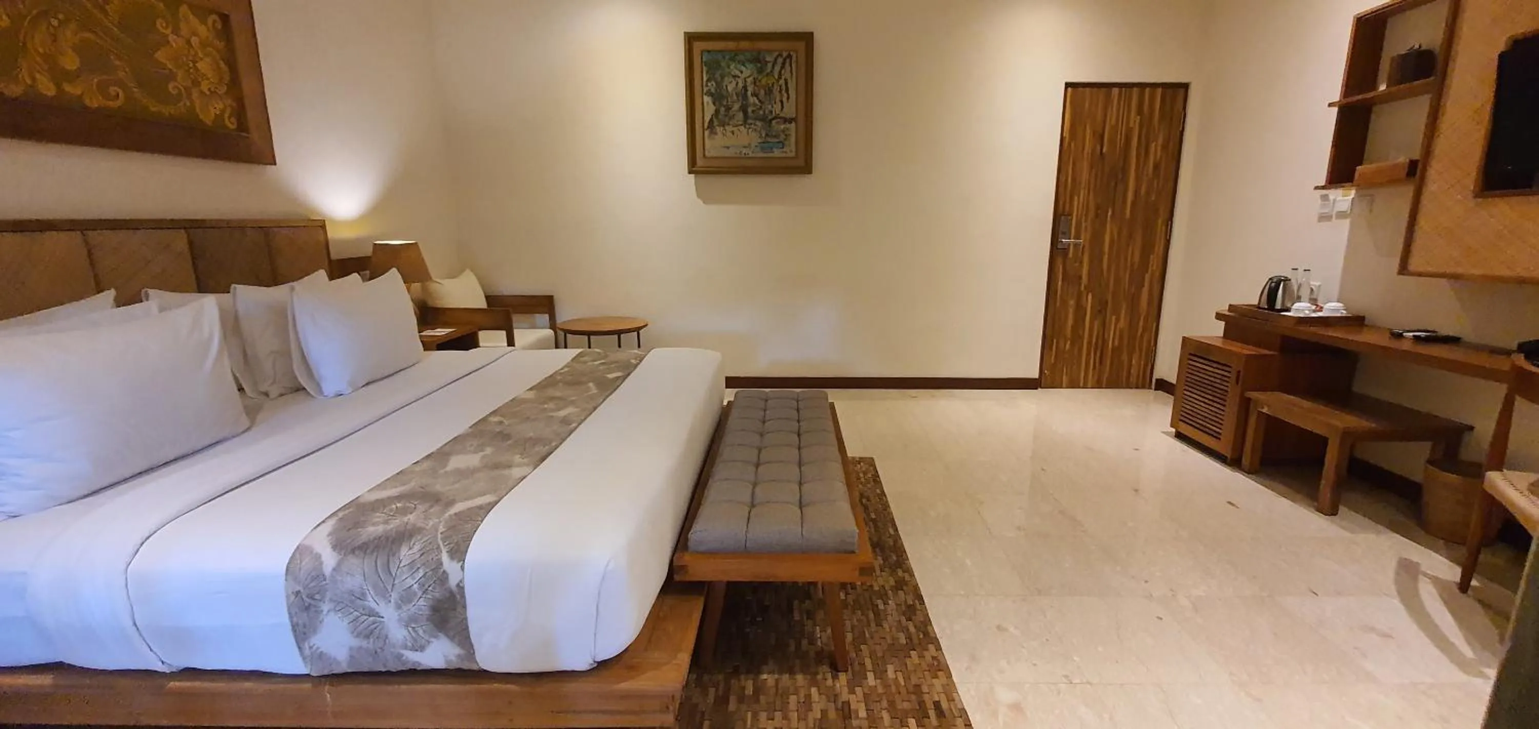 Bedroom, Bed in Purana Suite Ubud