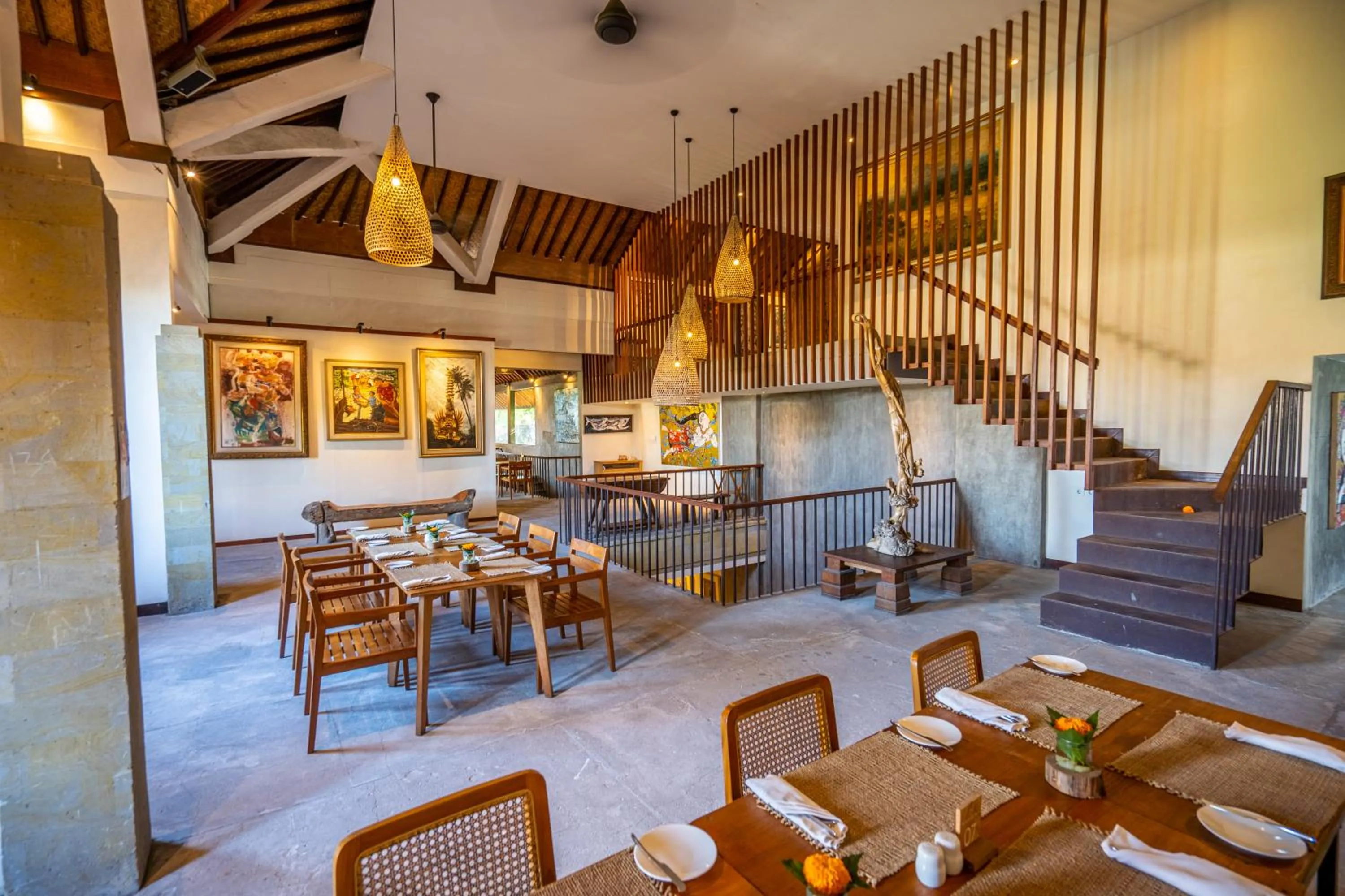 Property building in Purana Suite Ubud