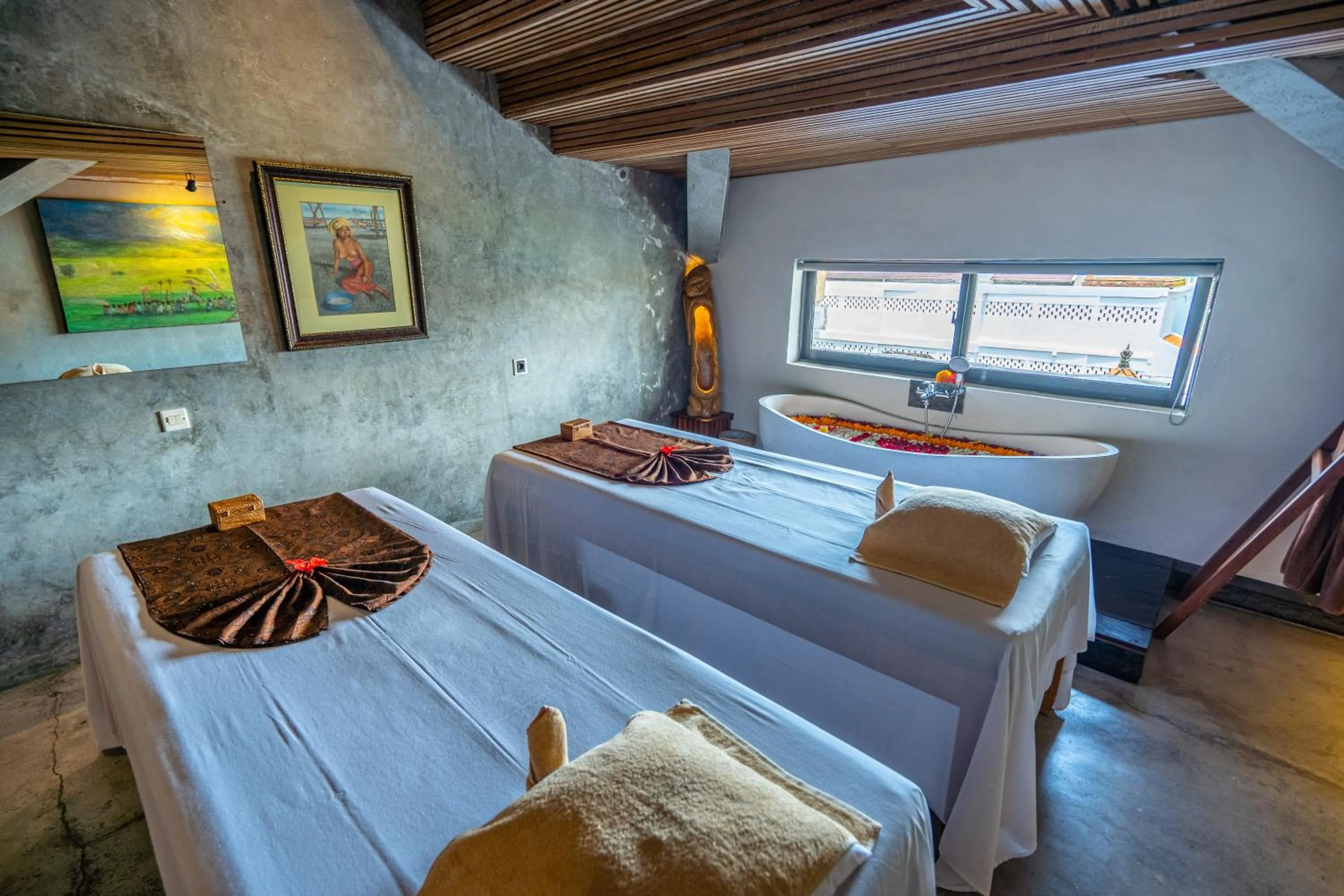 Spa and wellness centre/facilities, Bed in Purana Suite Ubud