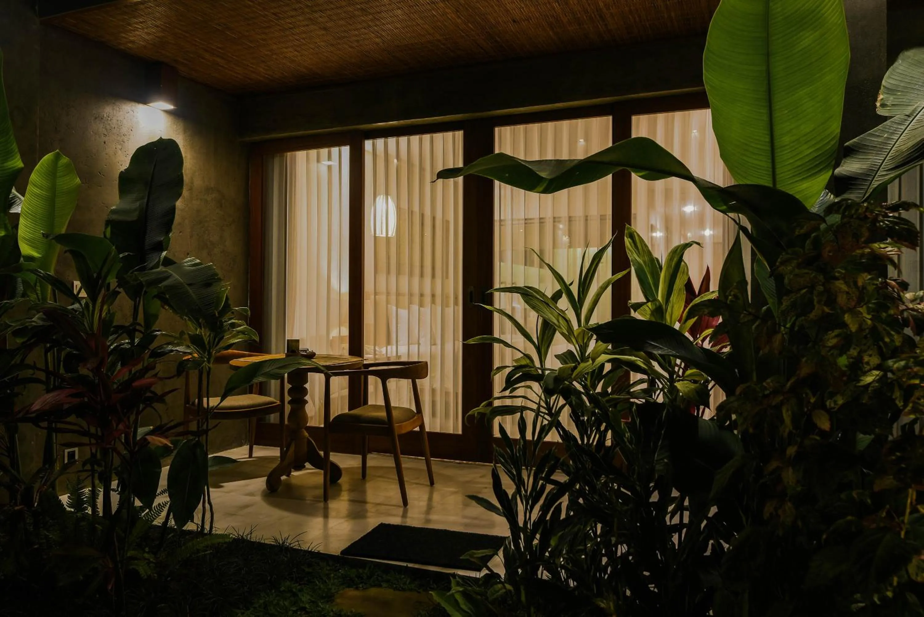 Patio in Purana Suite Ubud