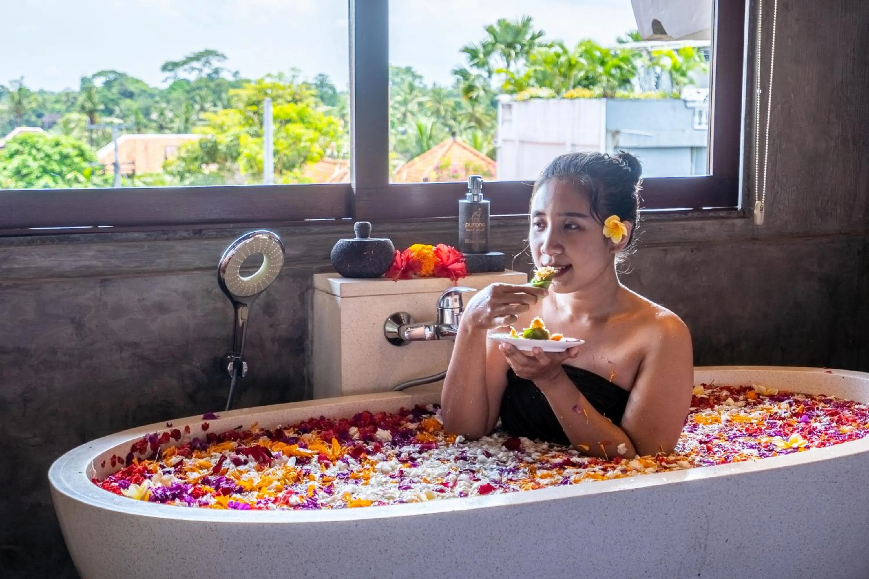 Spa and wellness centre/facilities in Purana Suite Ubud