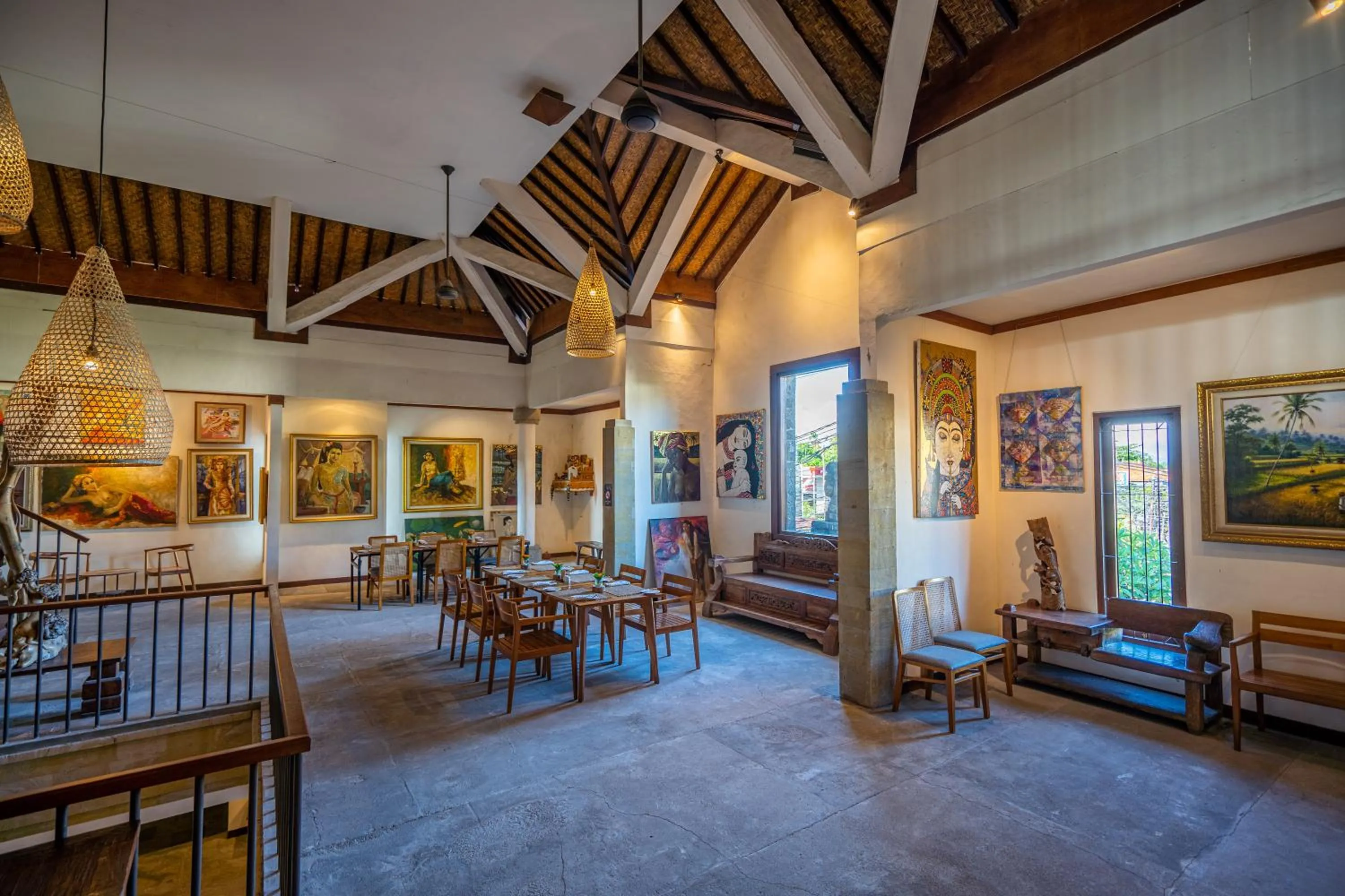 Property building in Purana Suite Ubud