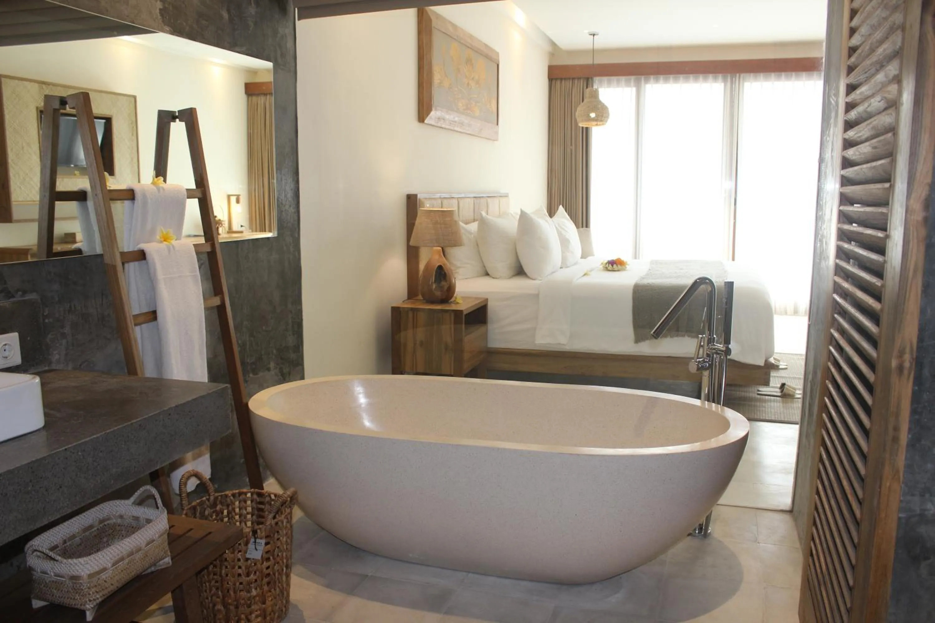 Bathroom in Purana Suite Ubud