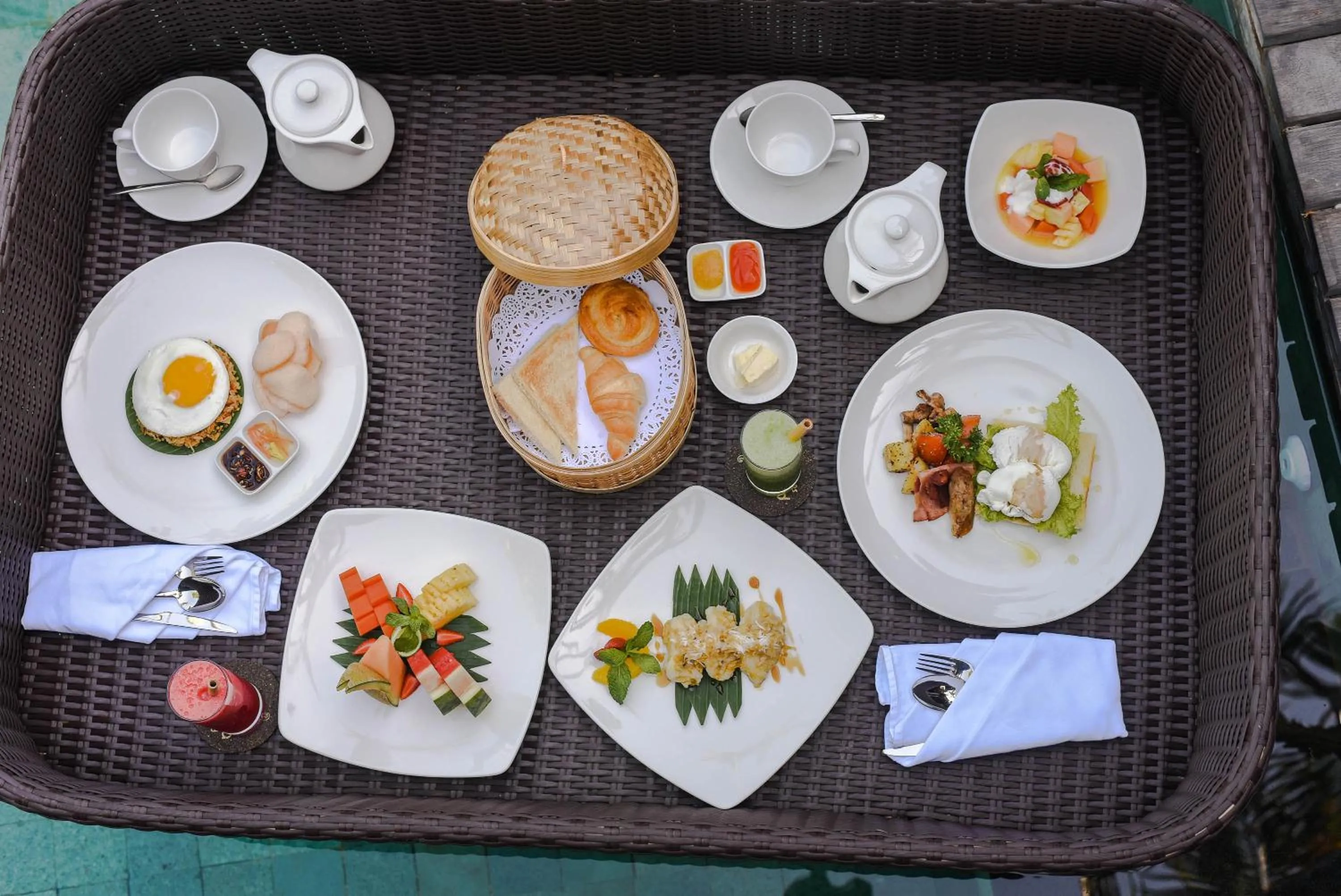 Breakfast in Purana Suite Ubud