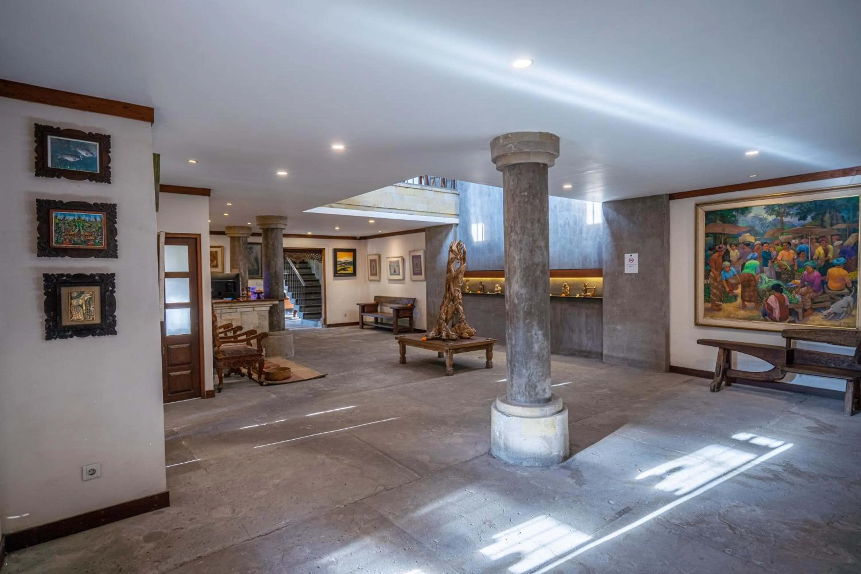 Property building in Purana Suite Ubud