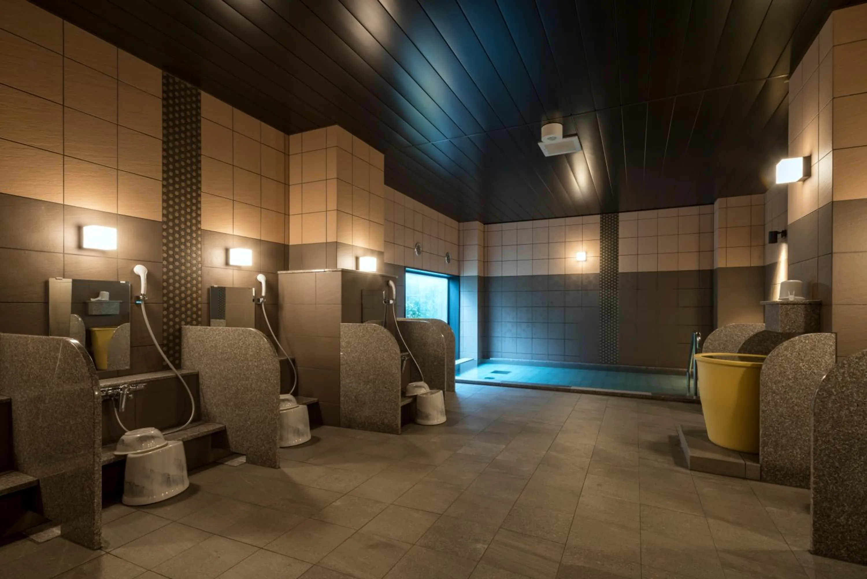 Public Bath in Hotel Route-Inn Kamisu