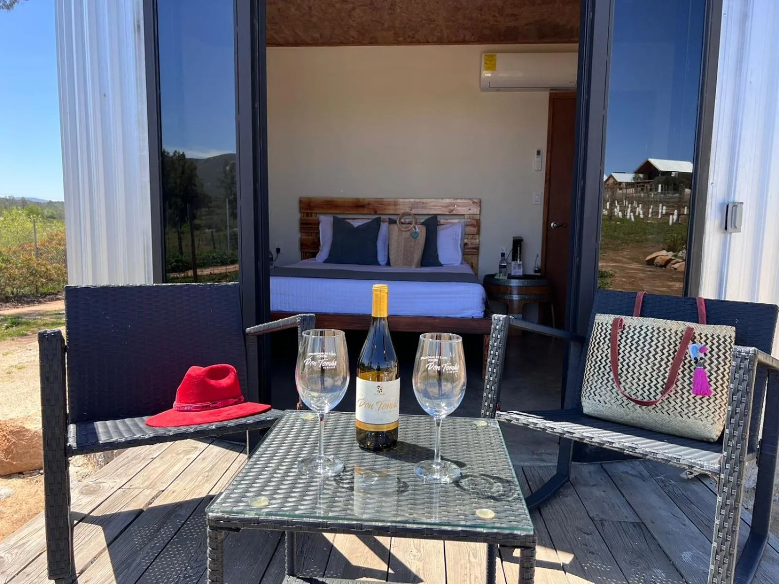 Balcony/Terrace in Don Tomas Viñedo cabañas