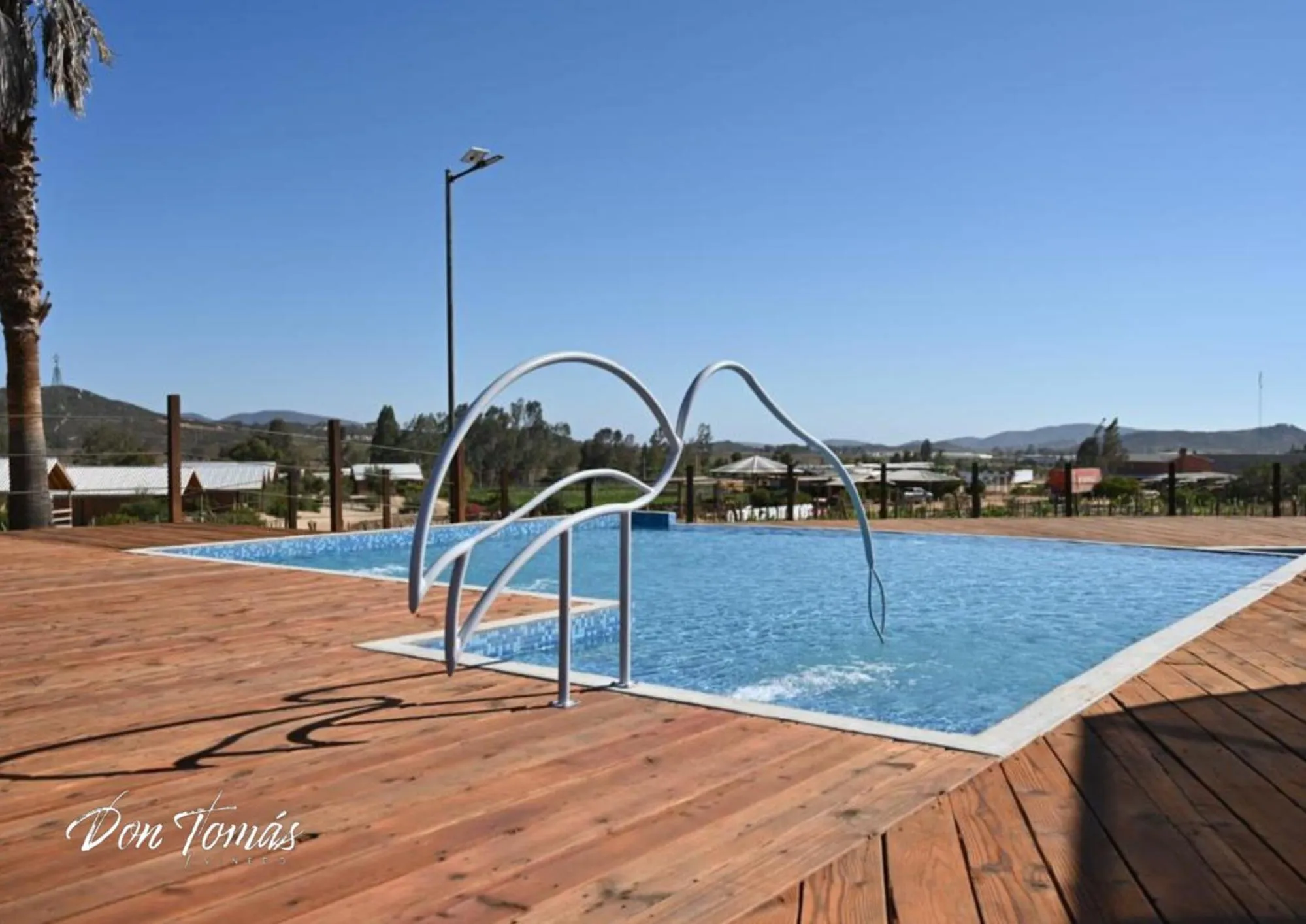 Swimming pool in Don Tomas Viñedo cabañas