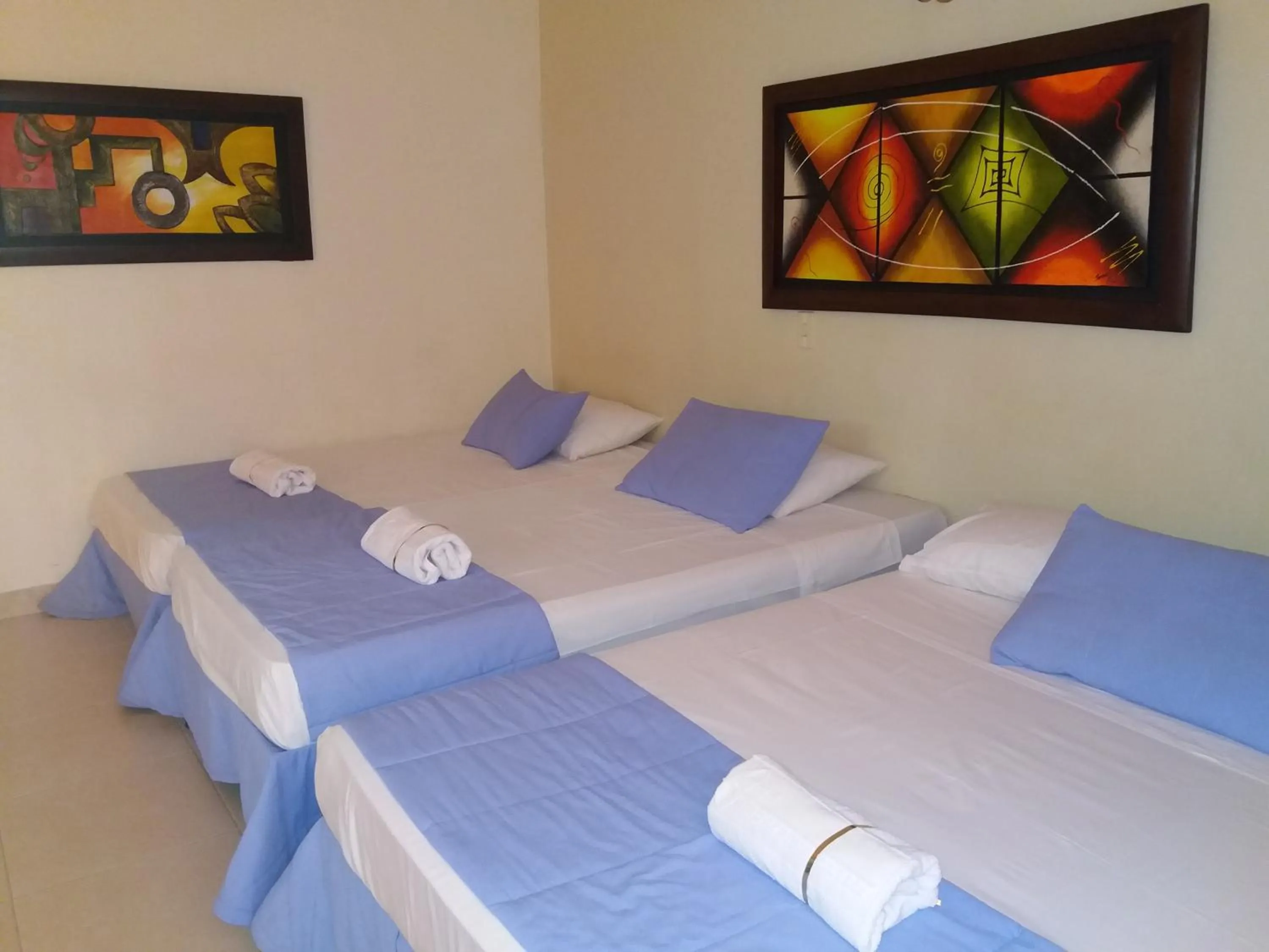 Bed in Hotel Tumburagua Soin Sas
