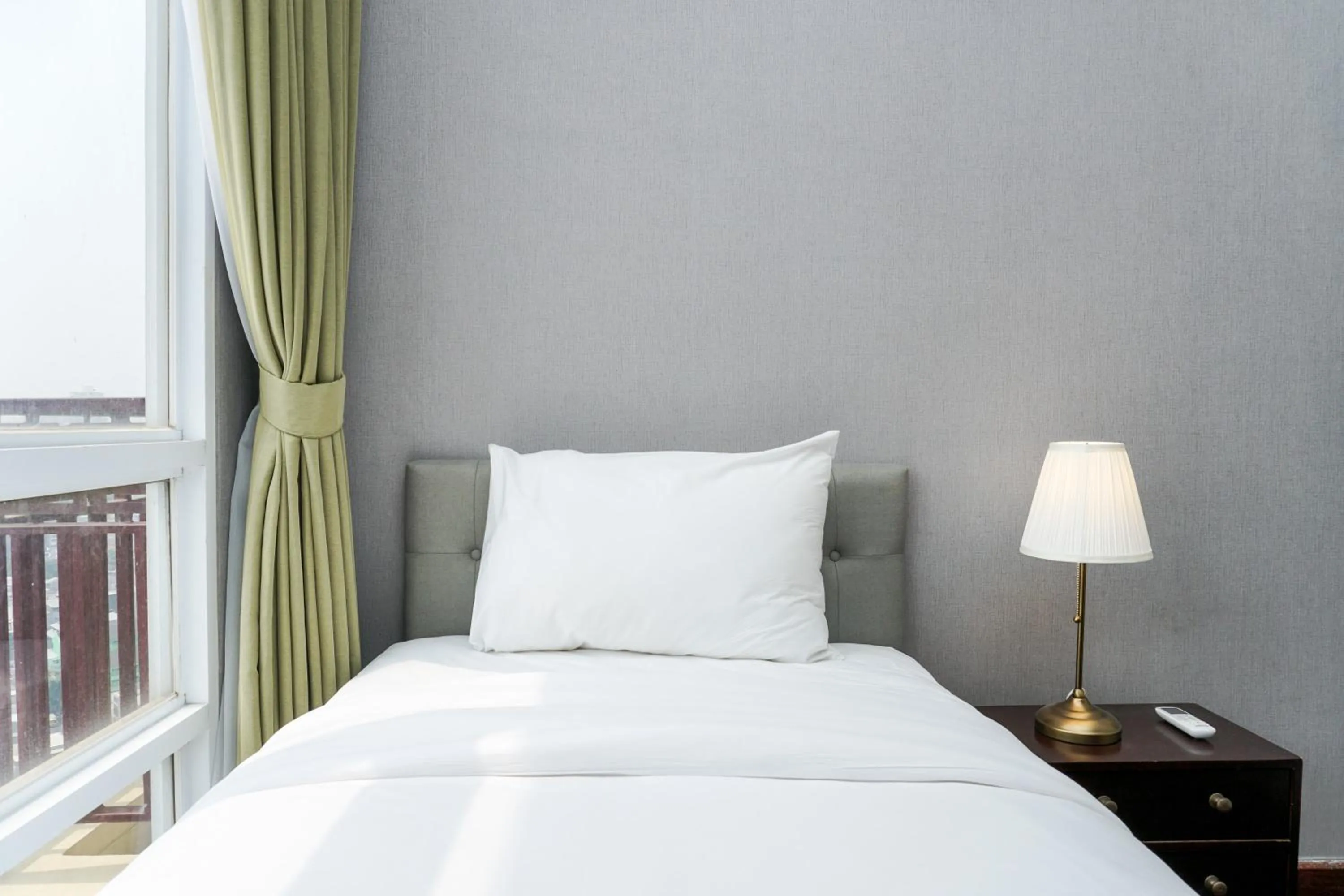 Bedroom, Bed in Fabulous 2BR Apartment Lucky Tower Residence By Travelio