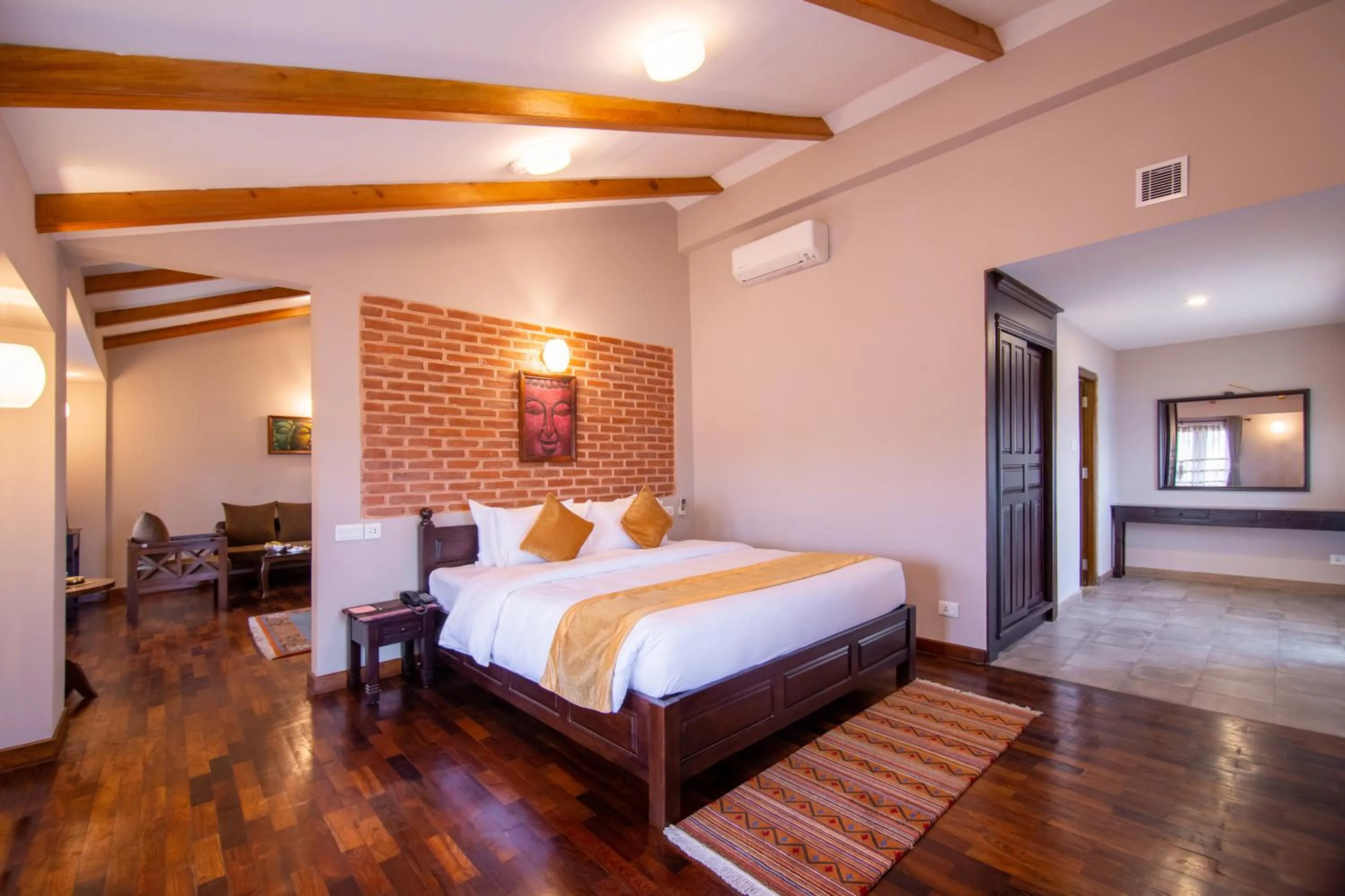 Photo of the whole room, Bed in Hotel Bhadgaon