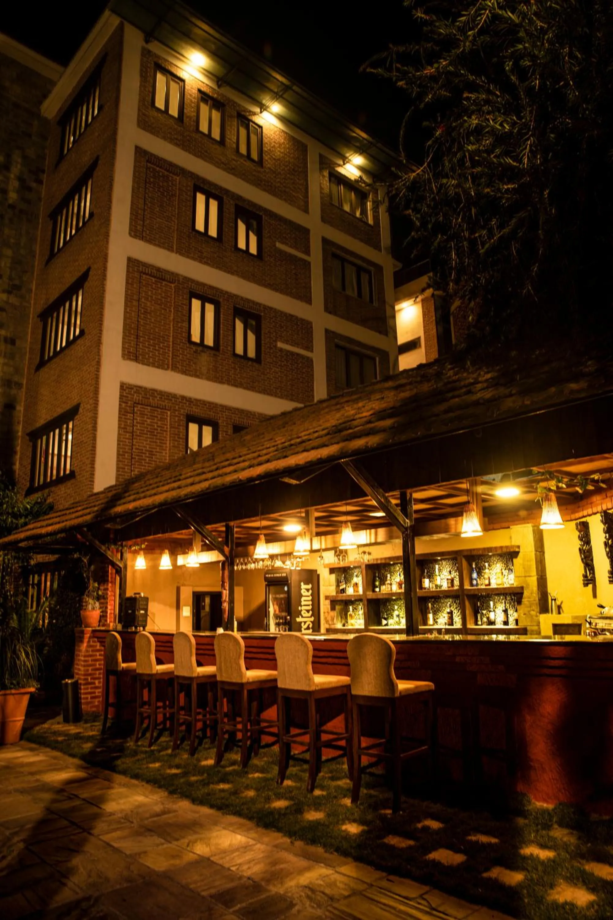 Lounge or bar in Hotel Bhadgaon