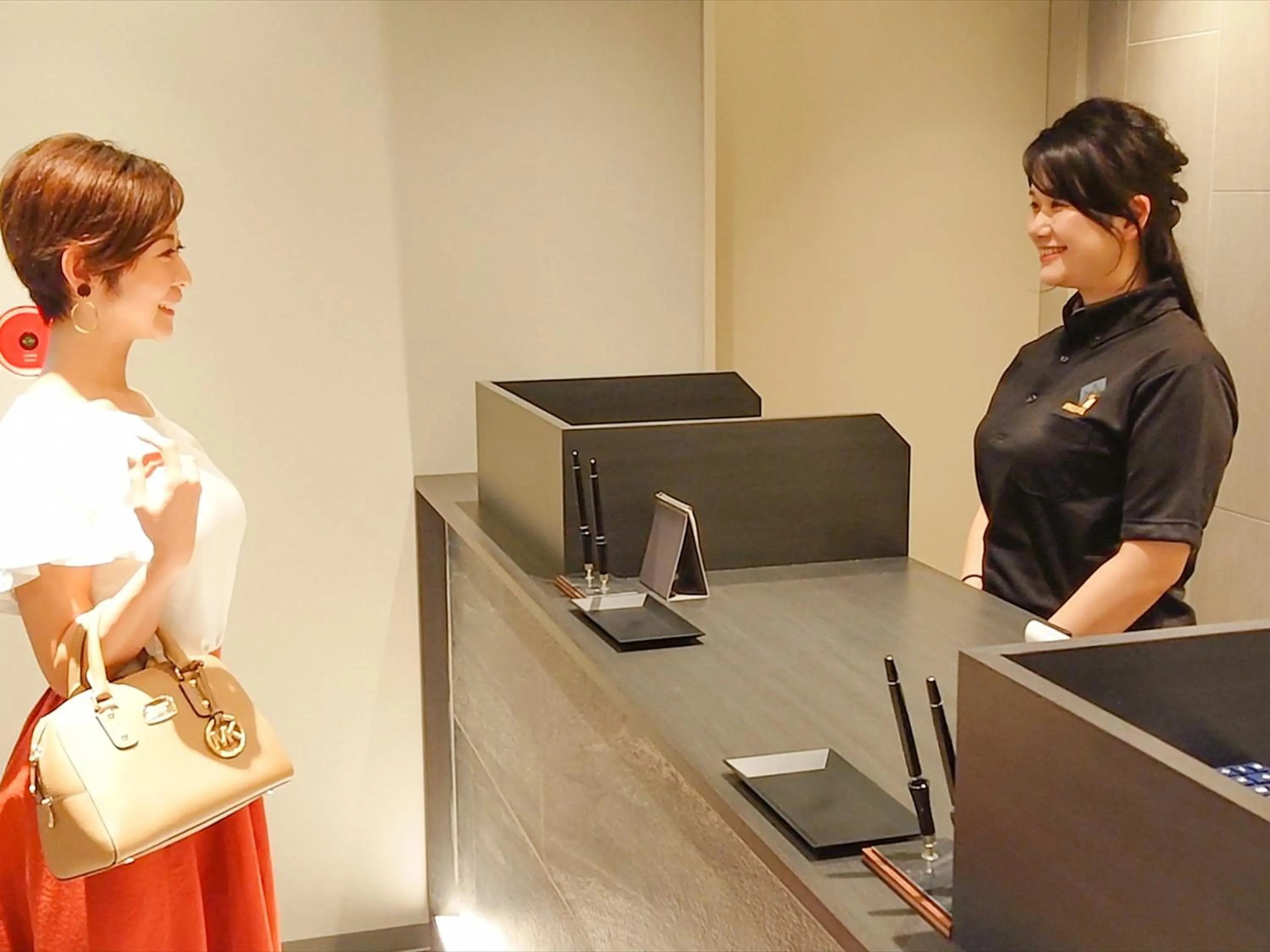 Lobby or reception in Leo Yu Capsule Hotel Funabashi