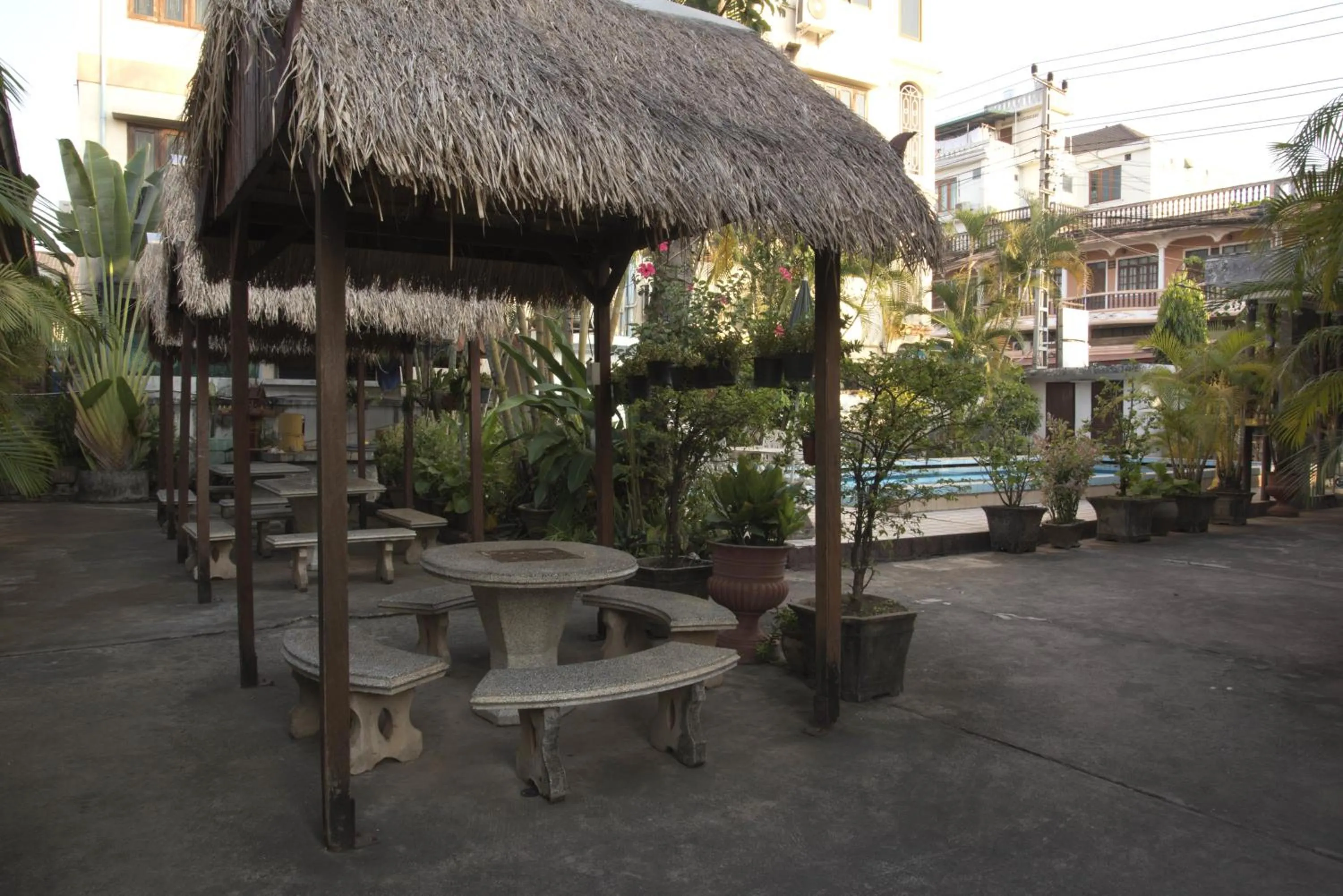 Restaurant/places to eat in Villa Sisavad Guesthouse