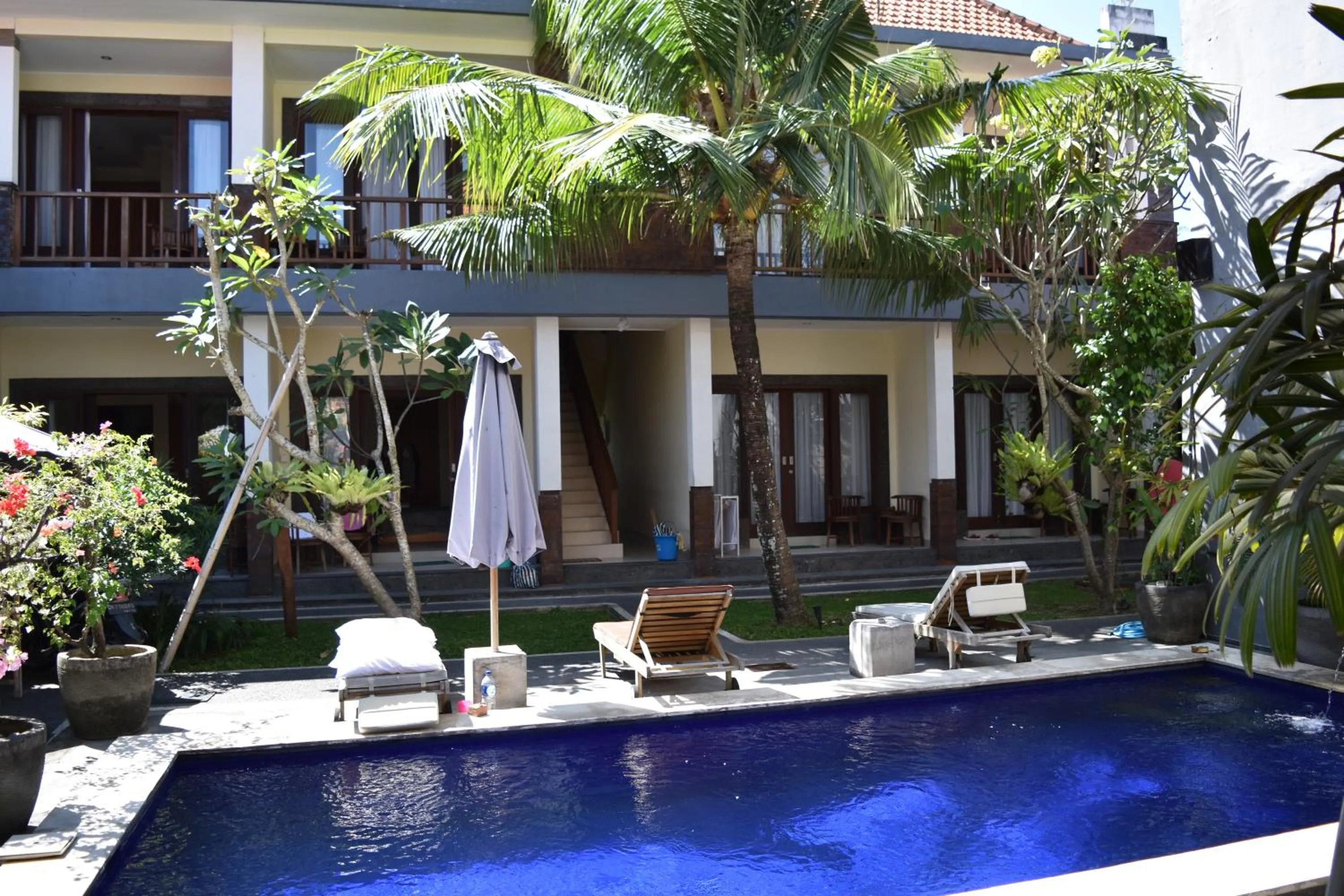 Swimming pool in Dabumito Guest House