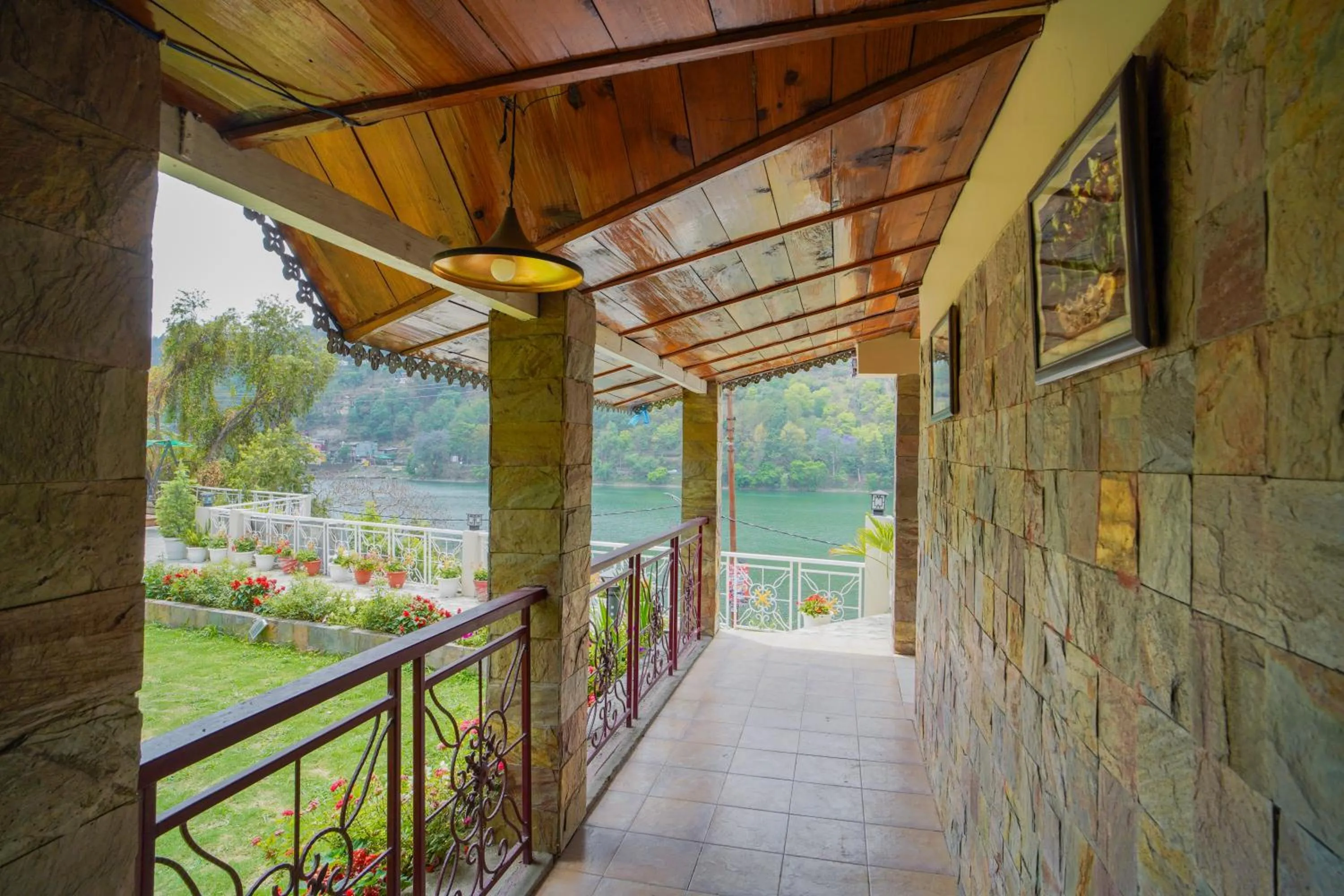 Spring in Neelesh Inn- A Luxury Lake View Hotel- 20 kms from Nainital