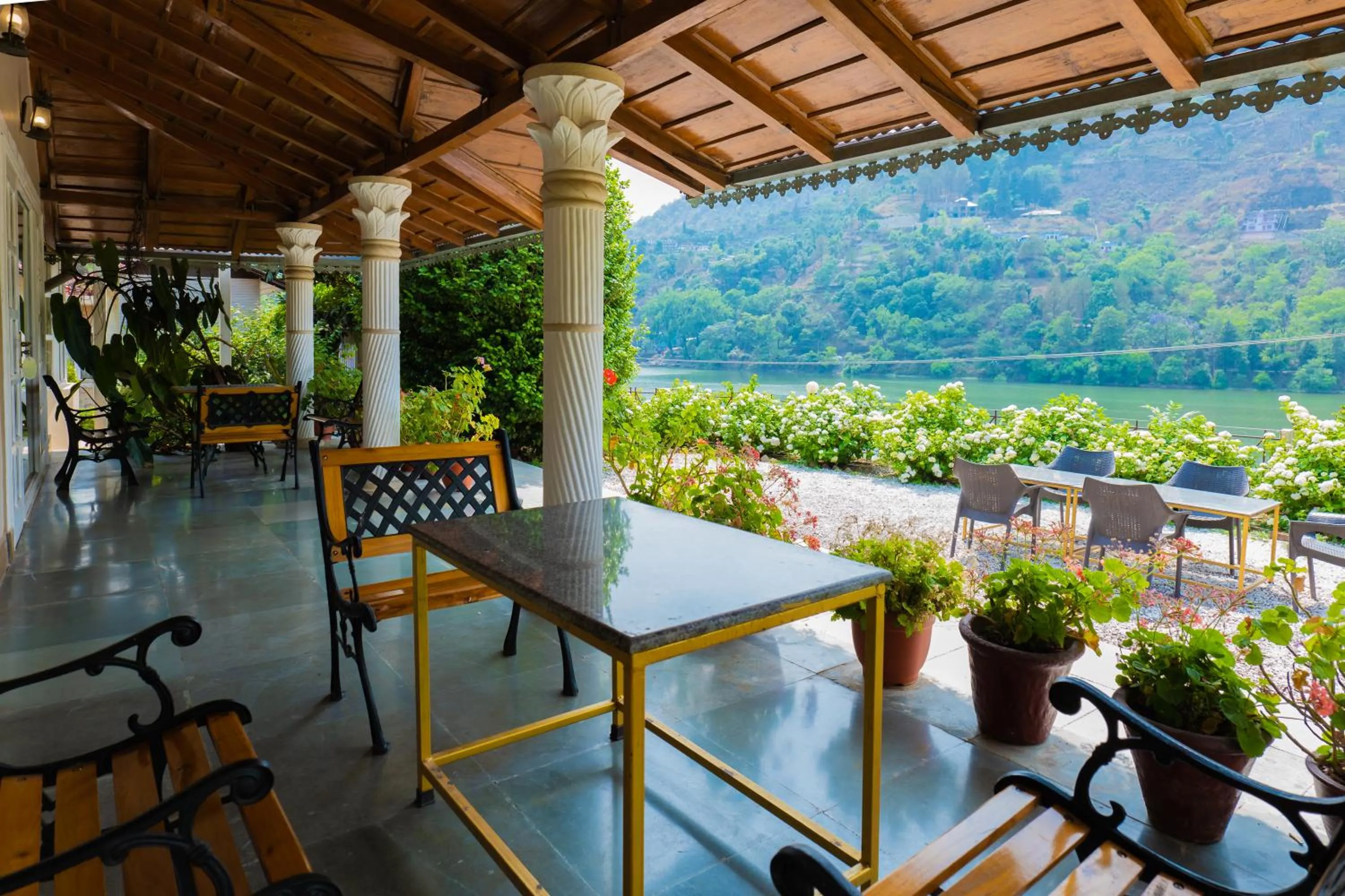 View (from property/room) in Neelesh Inn- A Luxury Lake View Hotel- 20 kms from Nainital