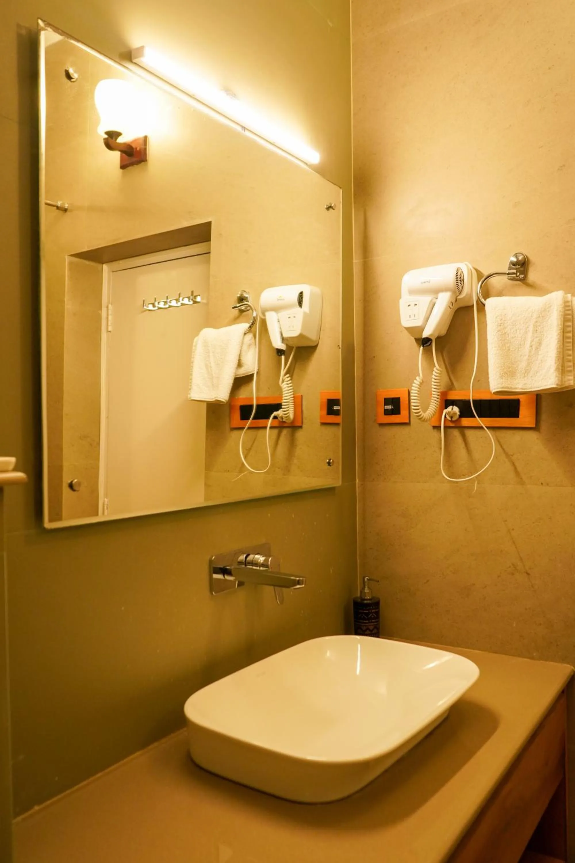 Bathroom in Neelesh Inn- A Luxury Lake View Hotel- 20 kms from Nainital