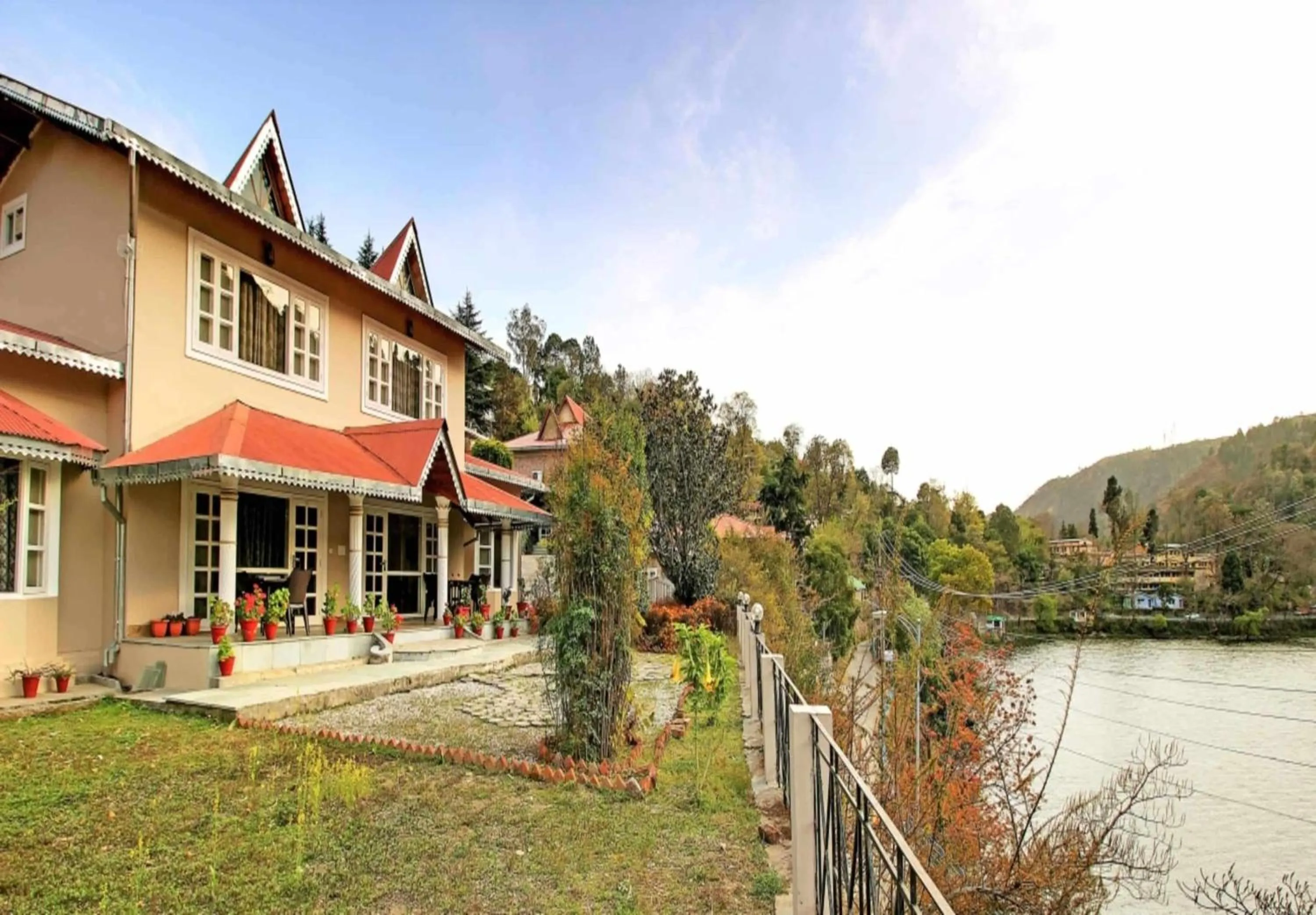 Property building in Neelesh Inn- A Luxury Lake View Hotel- 20 kms from Nainital
