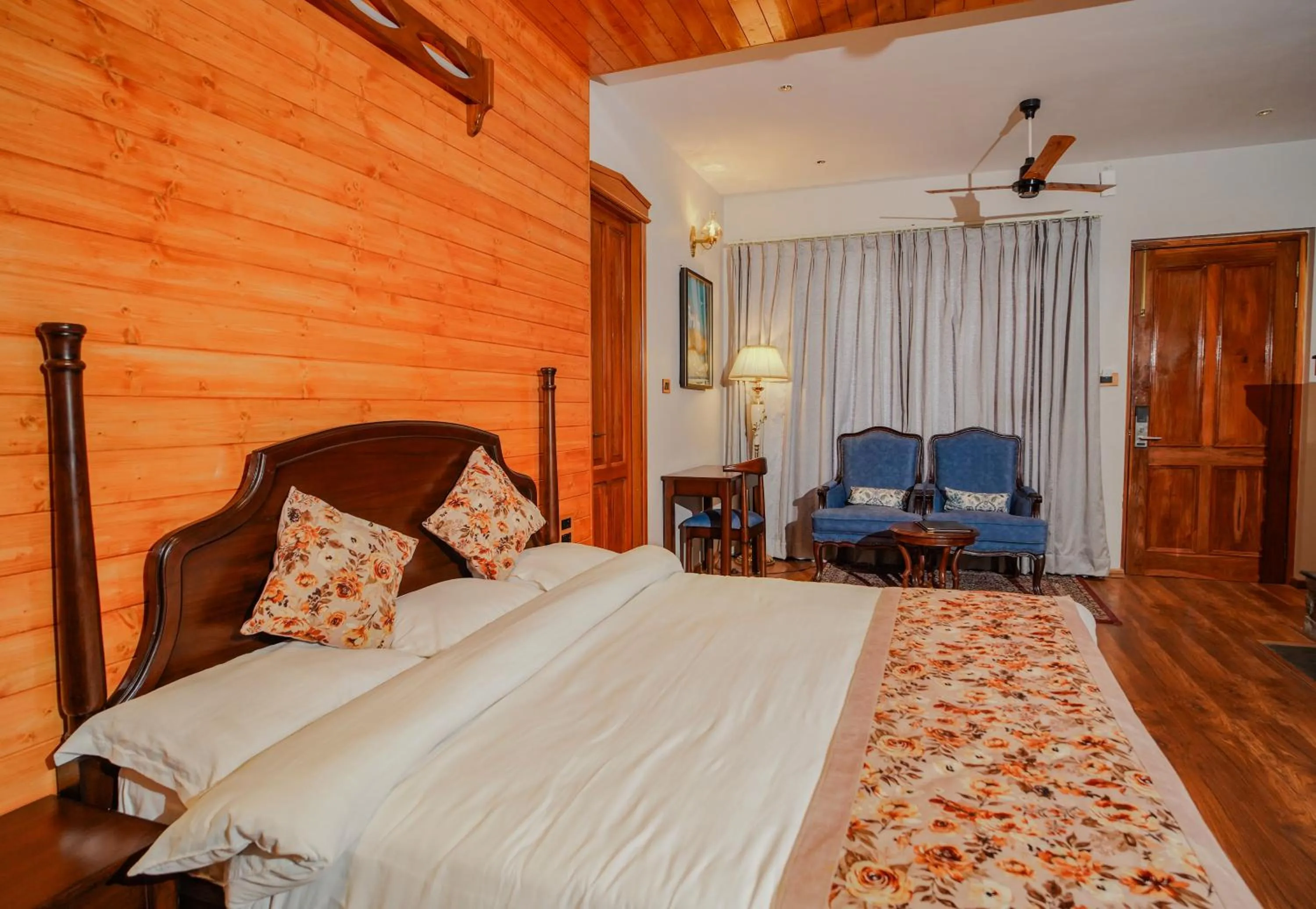 Bed in Neelesh Inn- A Luxury Lake View Hotel- 20 kms from Nainital